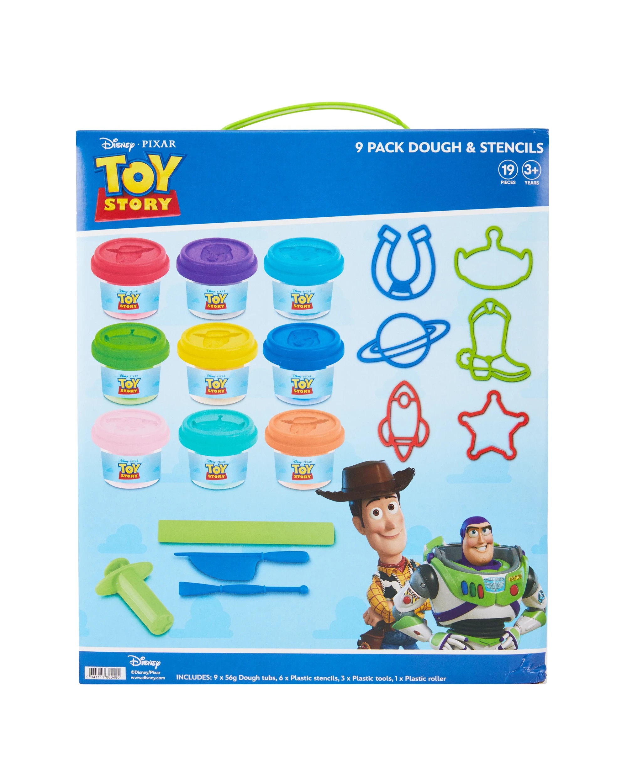 5 9 Pack Disney Pixar Toy Story Dough and Stencils Set, 5 of 5