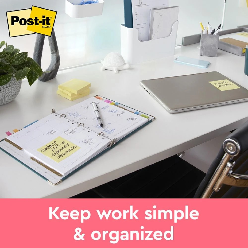 4 Post-it Notes 76 x 76mm Yellow 100 Sheets, 4 of 7