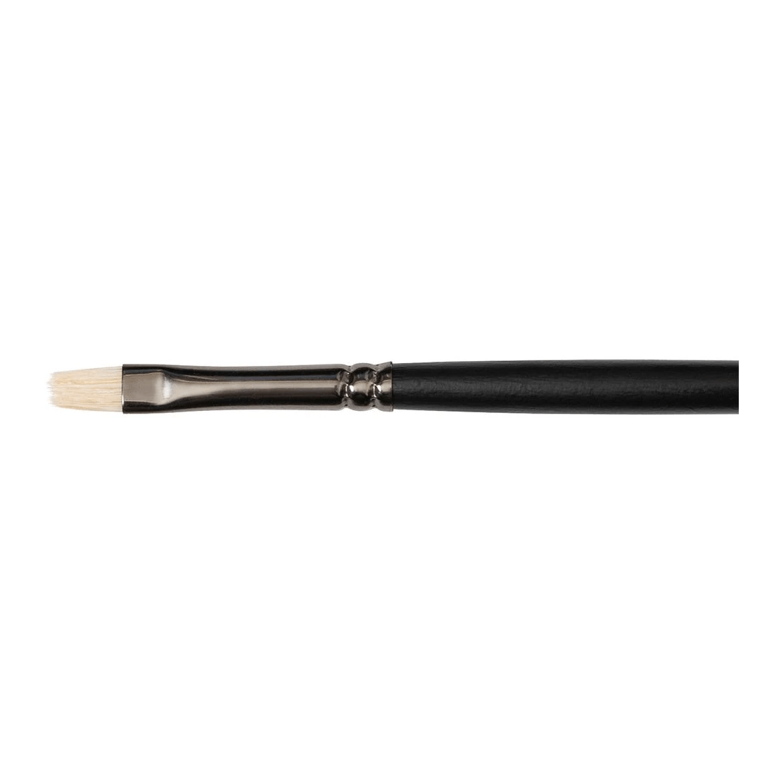 1 Born Interlocking Hog Flat Paintbrush Size 2, 1 of 3