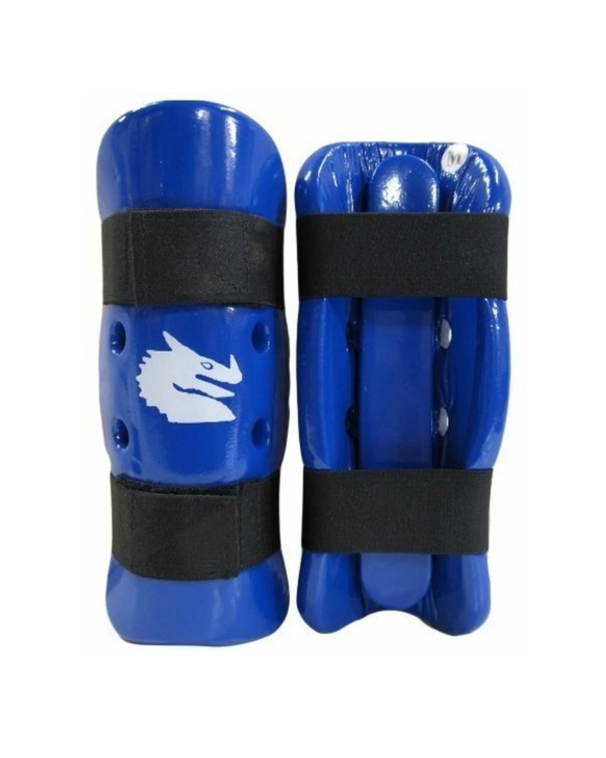 1 Morgan Dipped Foam Protector Forearm Guards Medium - Blue, 1 of 4