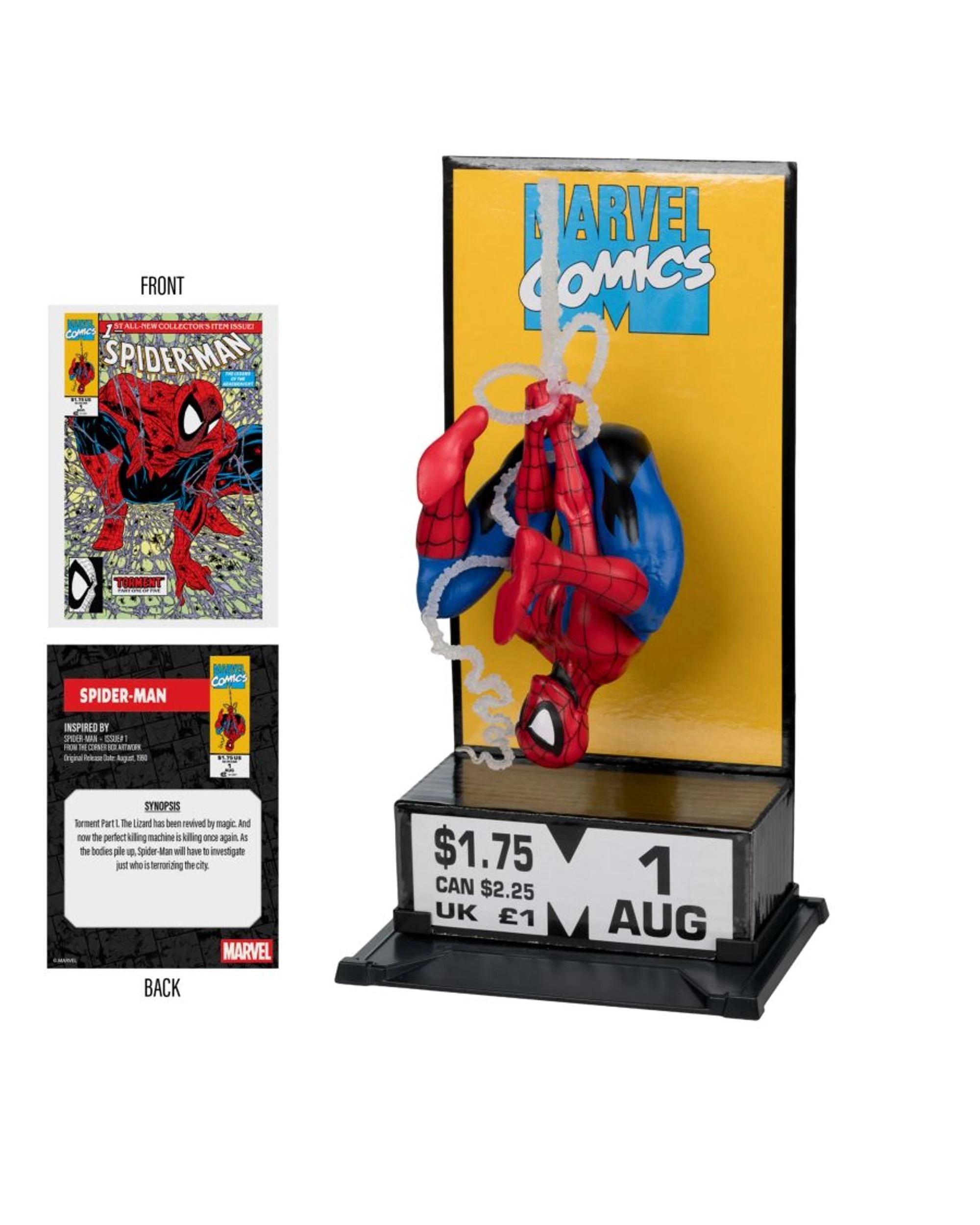 5 Marvel Collection Spider-Man #1 Spider-Man 1:10 Scale Figure, 5 of 8