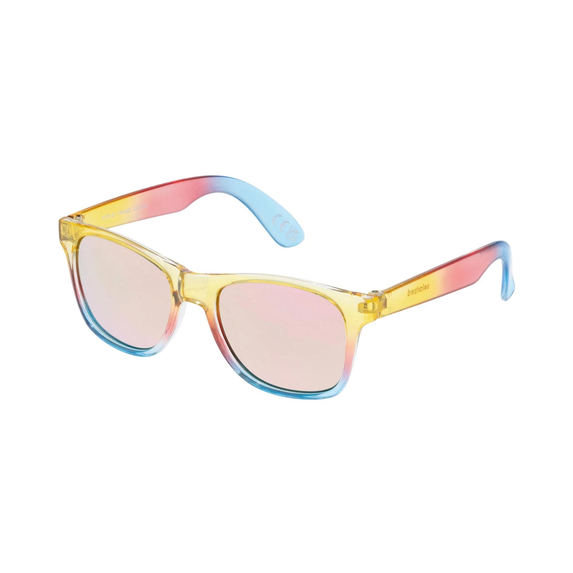 1 SOLARIZED® Kids D-Frame Sunglasses RAINBOW OMBRE, 1 of 1