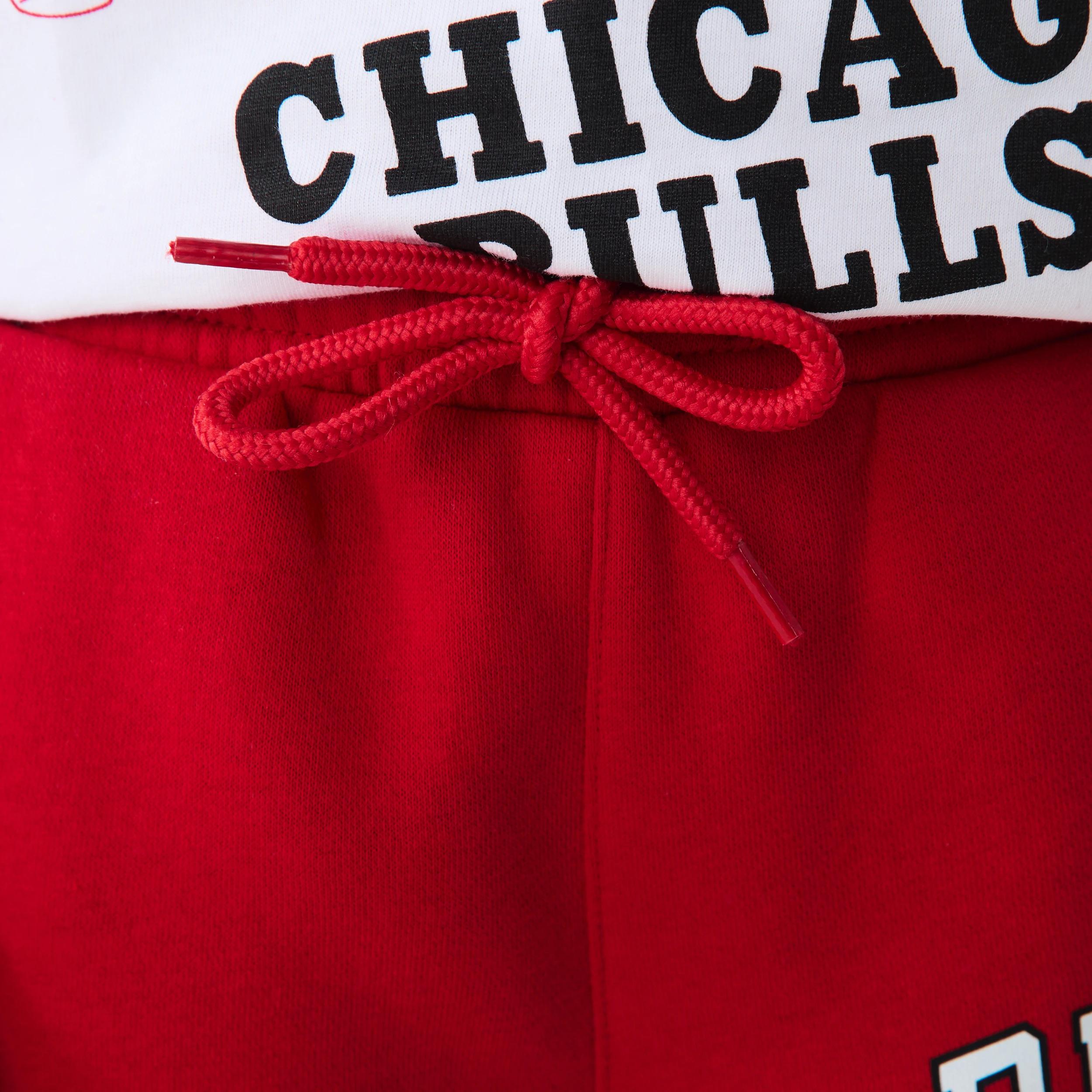 4 Official NBA Kids Mini Shorts RED BULLS, 4 of 8