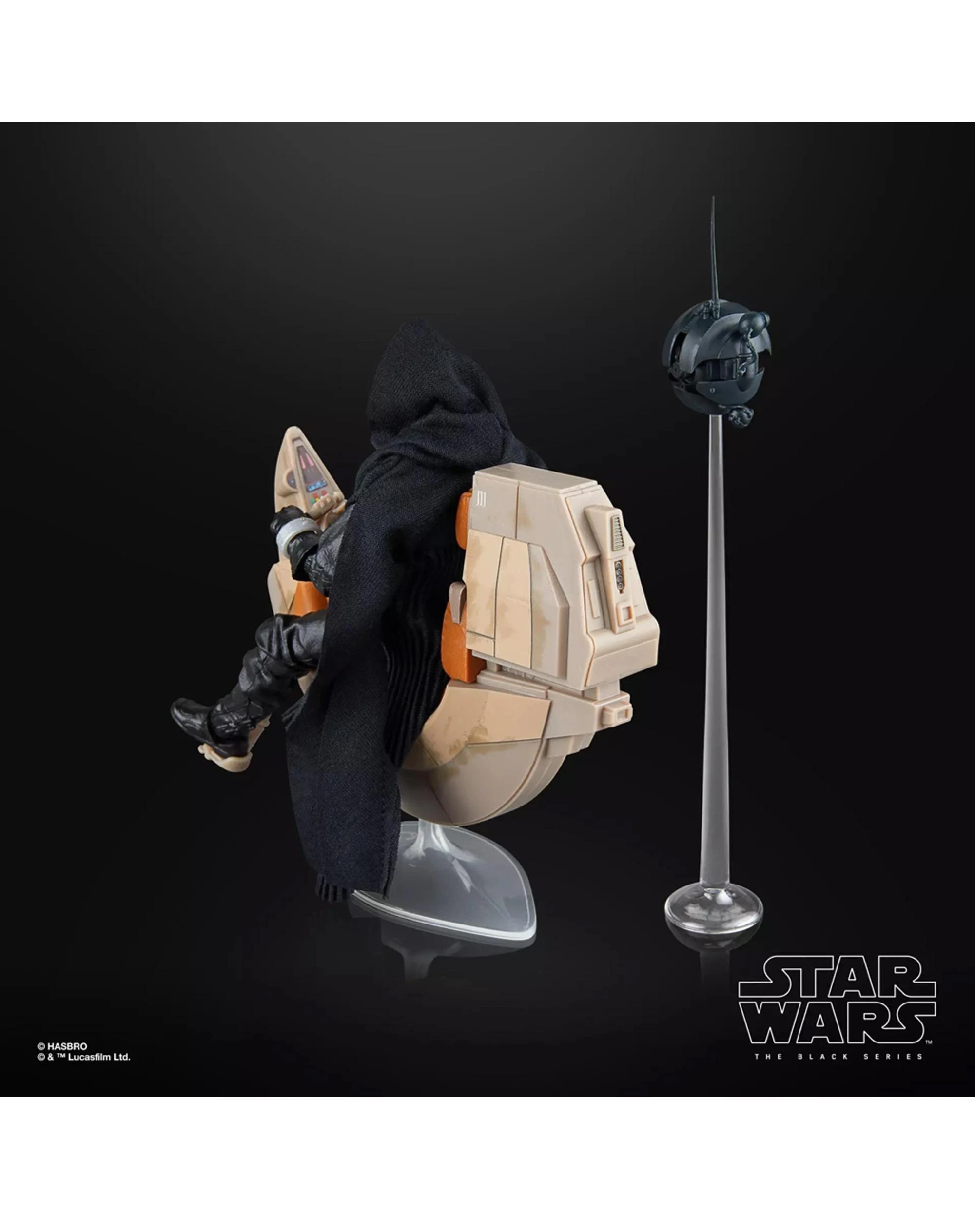 7 STAR WARS The Black Series Darth Maul and Sith Speeder, 7 of 9