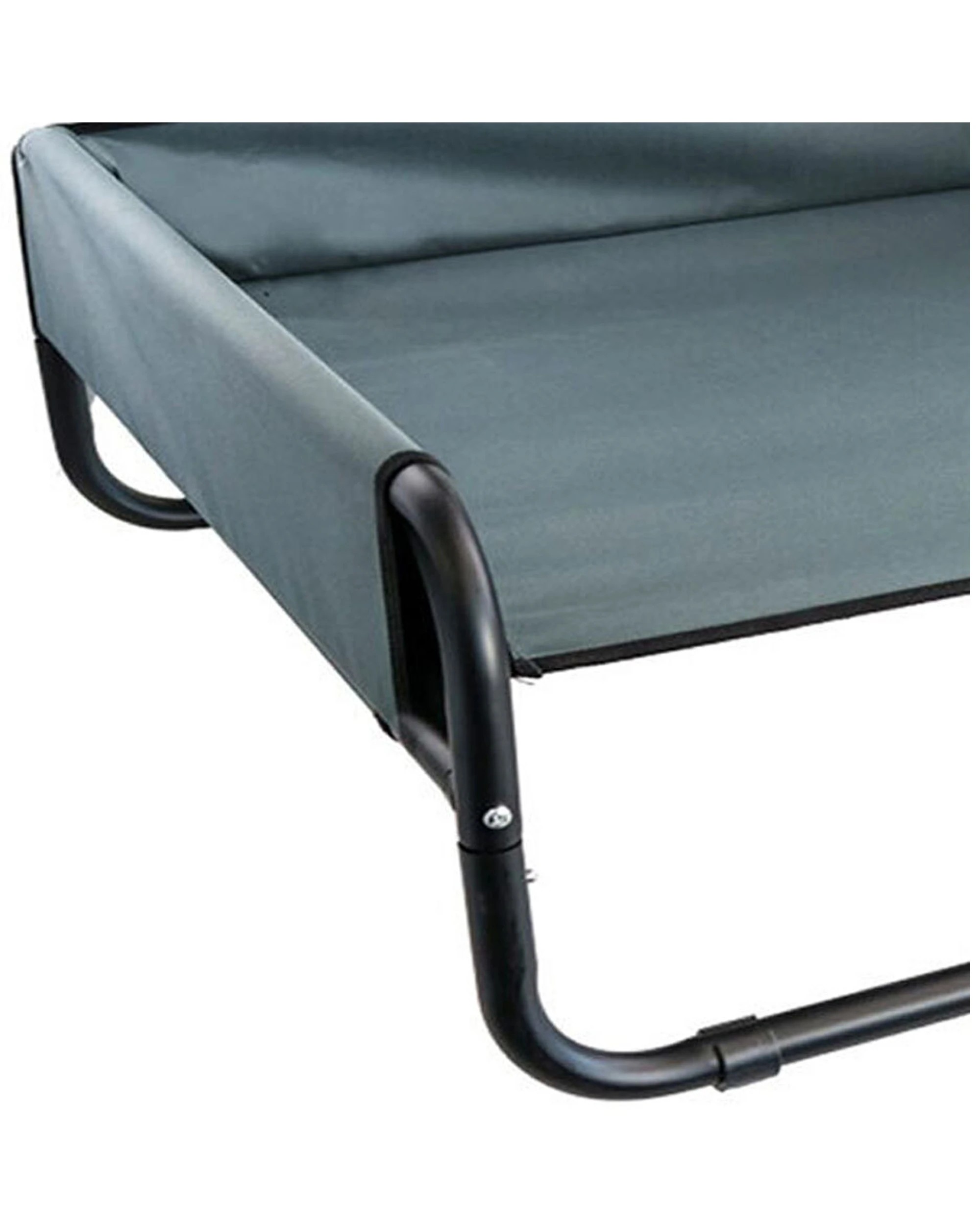 2 Paws And Claws 85cm Heavy Duty Elevated High Walled Durable Pet Bed Large - Grey, 2 of 2
