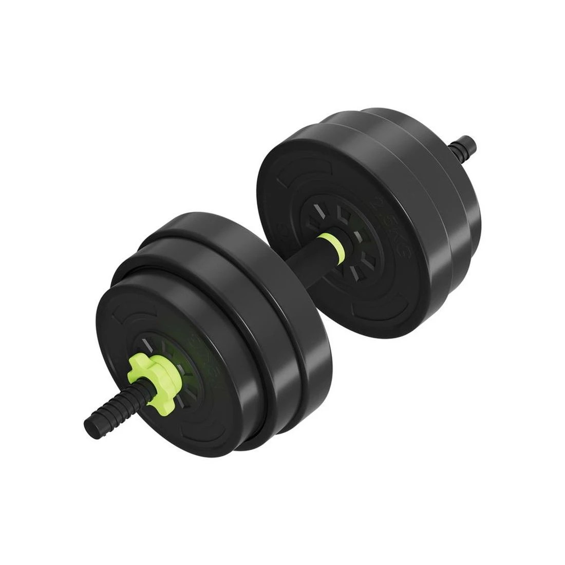 3 Everfit 25kg Adjustable Dumbbells Set Kettle Bell Weight Plates Barbells Gym - Multi, 3 of 6