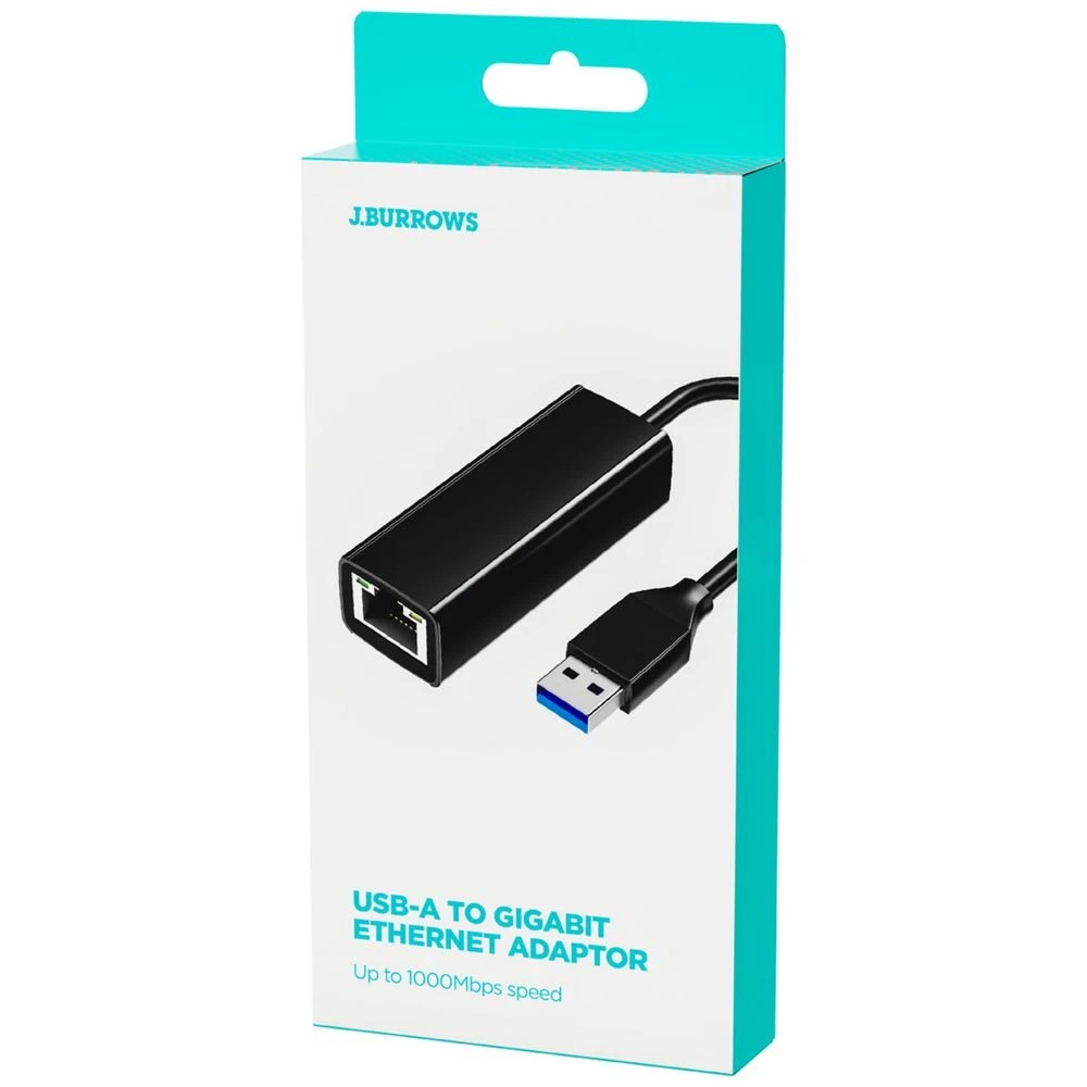 3 J.Burrows USB-A to Ethernet Adapter, 3 of 4