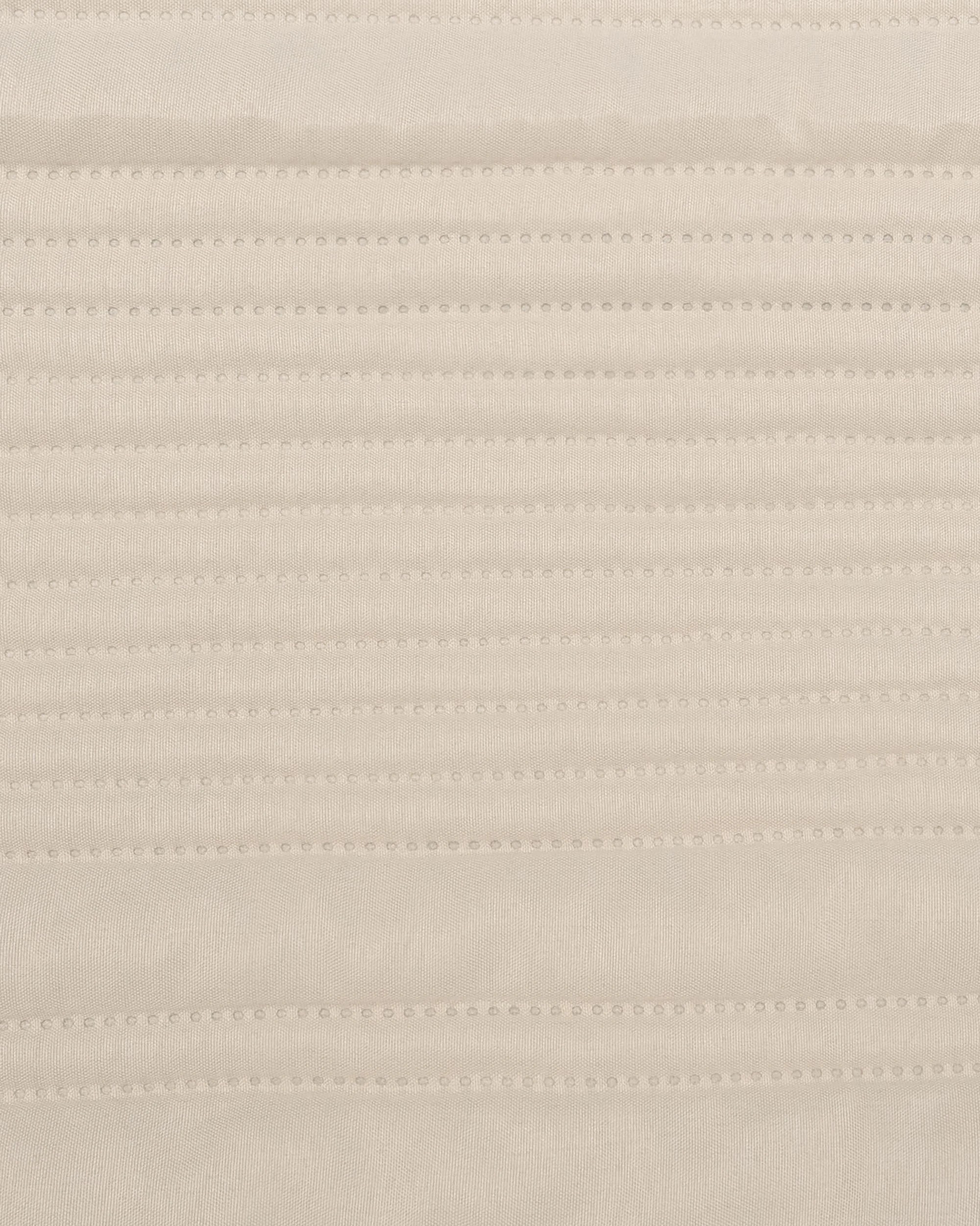 4 Bambury Flinders Embossed Microfibre Lightweight Coverlet Set Pebble - Single/Double - Natural, 4 of 4