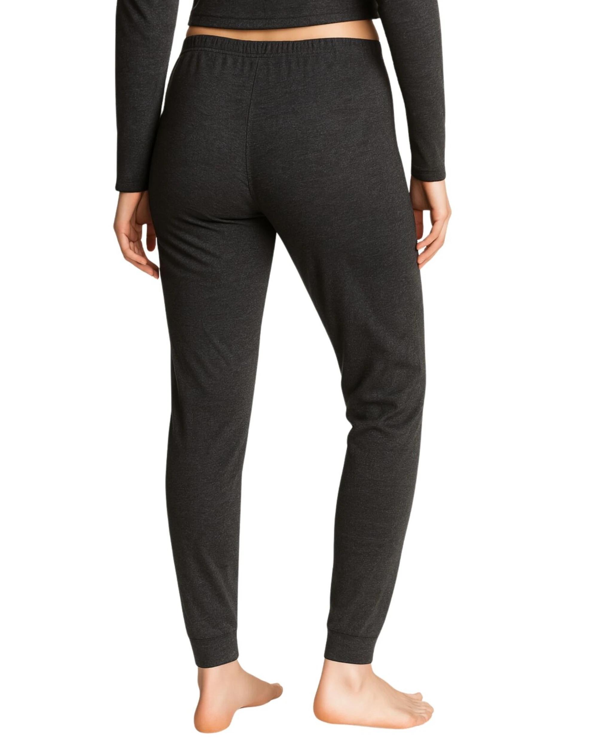 2 BR Home Womens Merino Wool Long Janes Leggings in Black 12-14 , 2 of 2