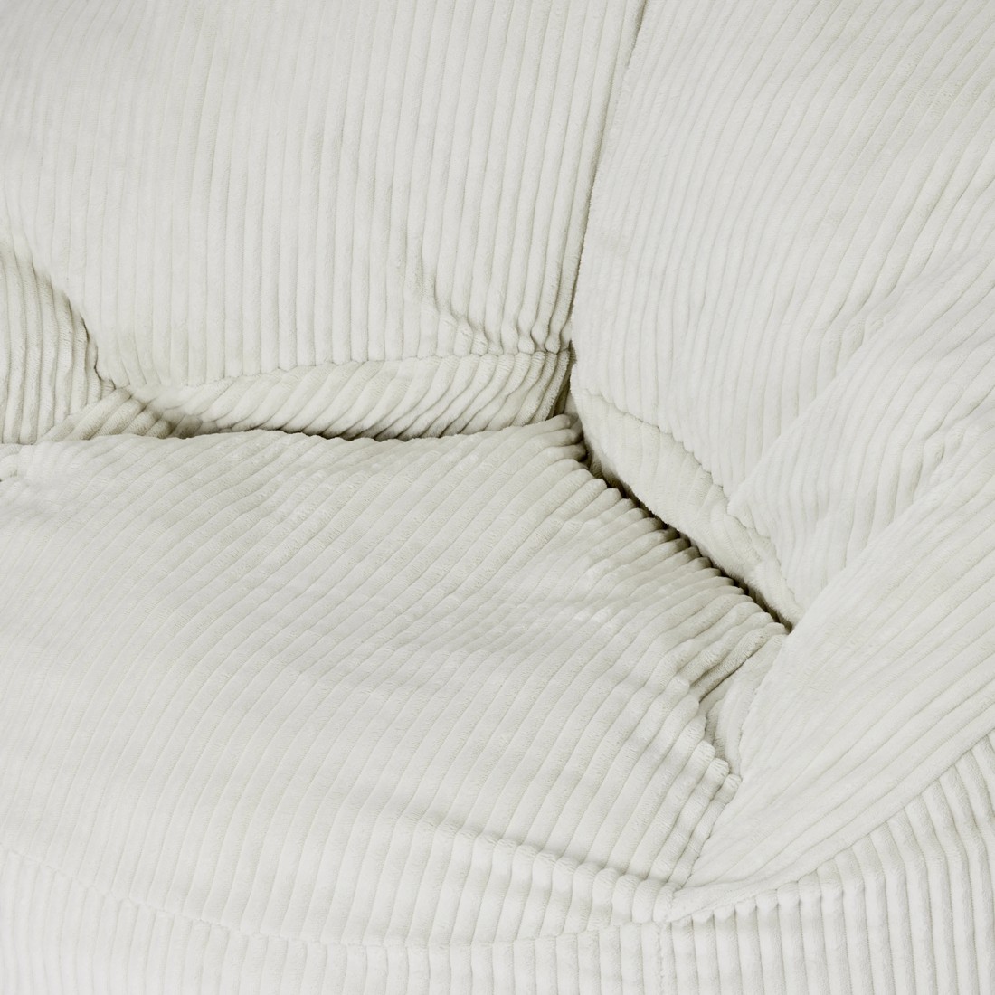 6 Light Grey Corduroy Comfort Pod, 6 of 6