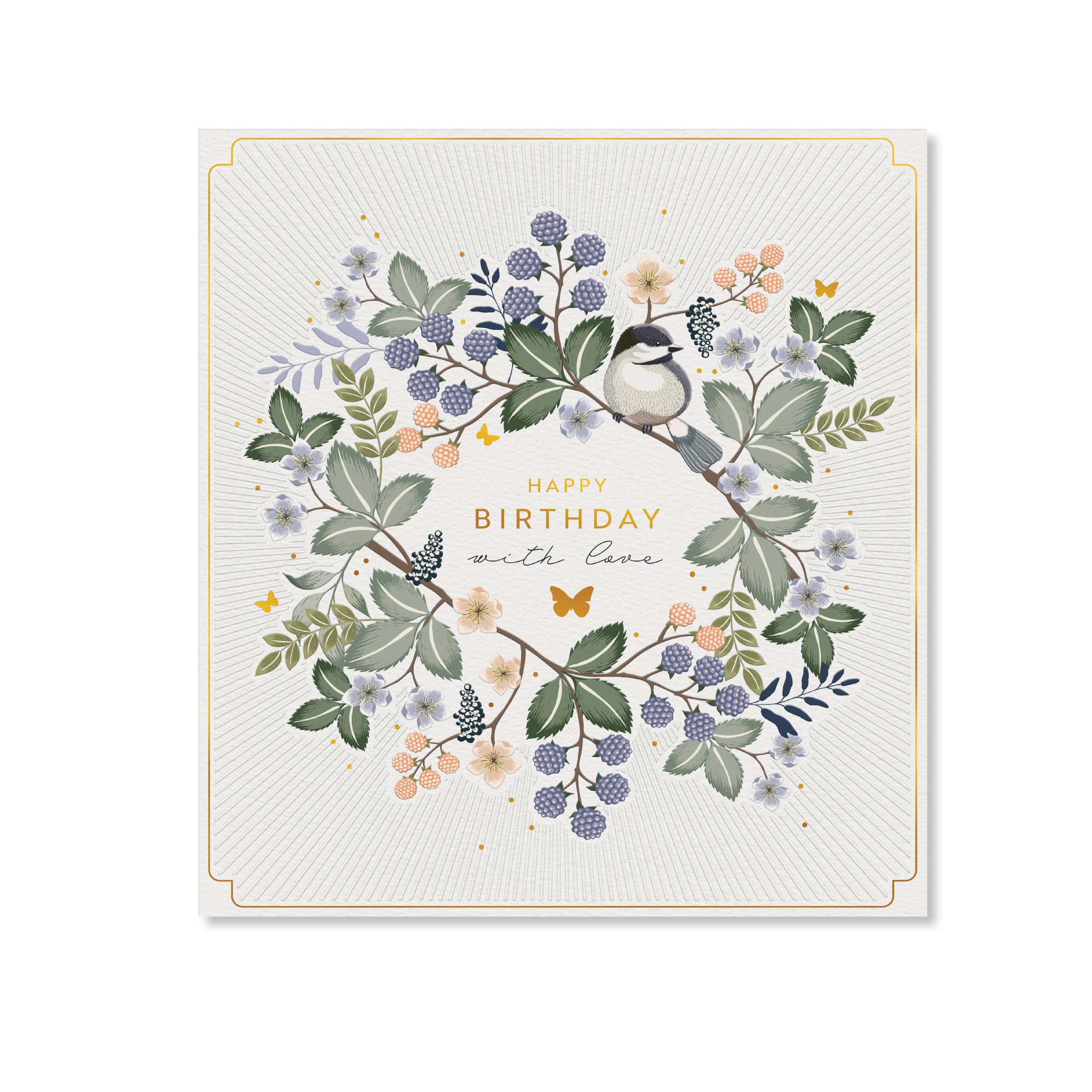 3 Hallmark Birthday Card - Botanical, 3 of 3