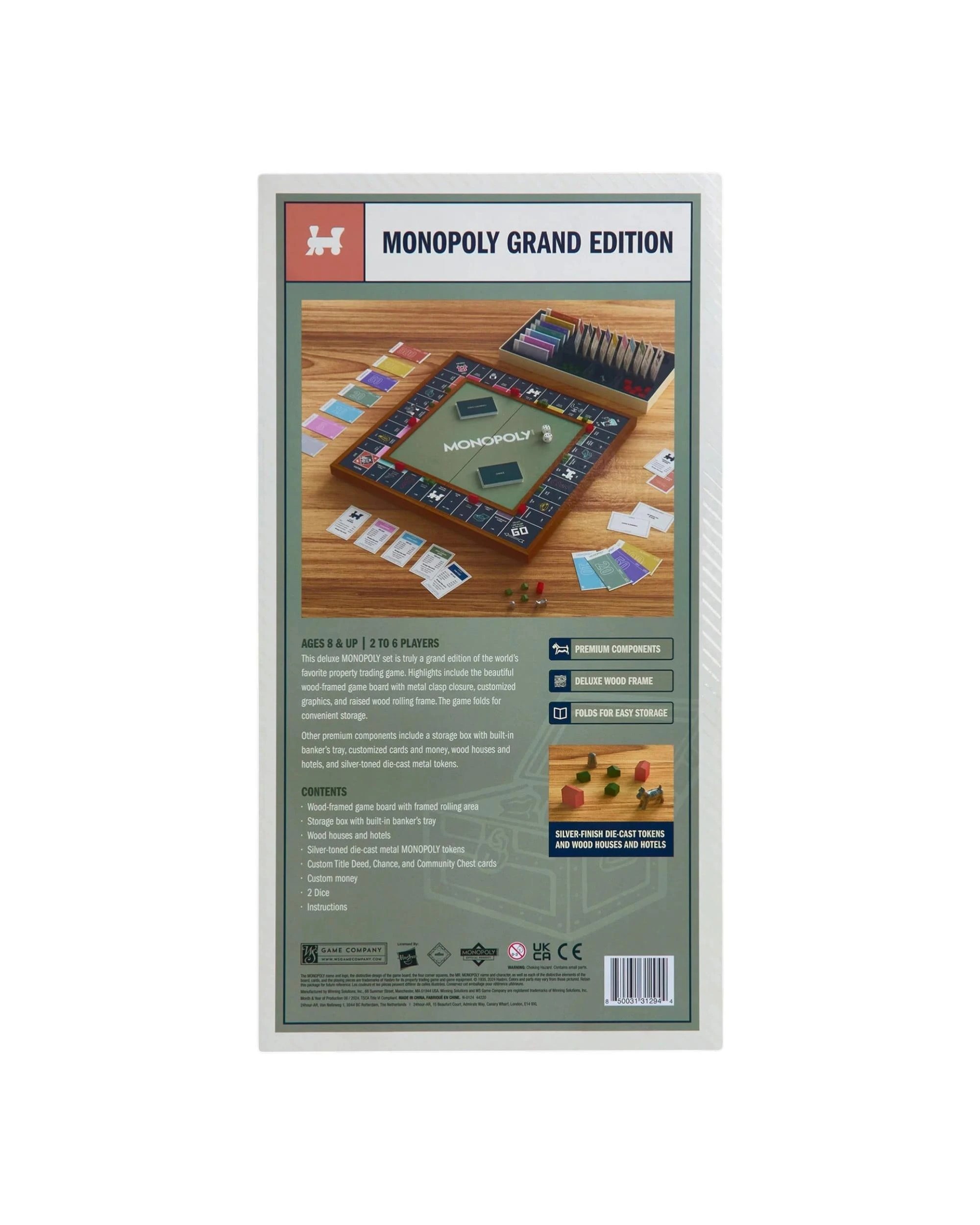 8 Monopoly Grand Folding Edition Board Game, 8 of 8