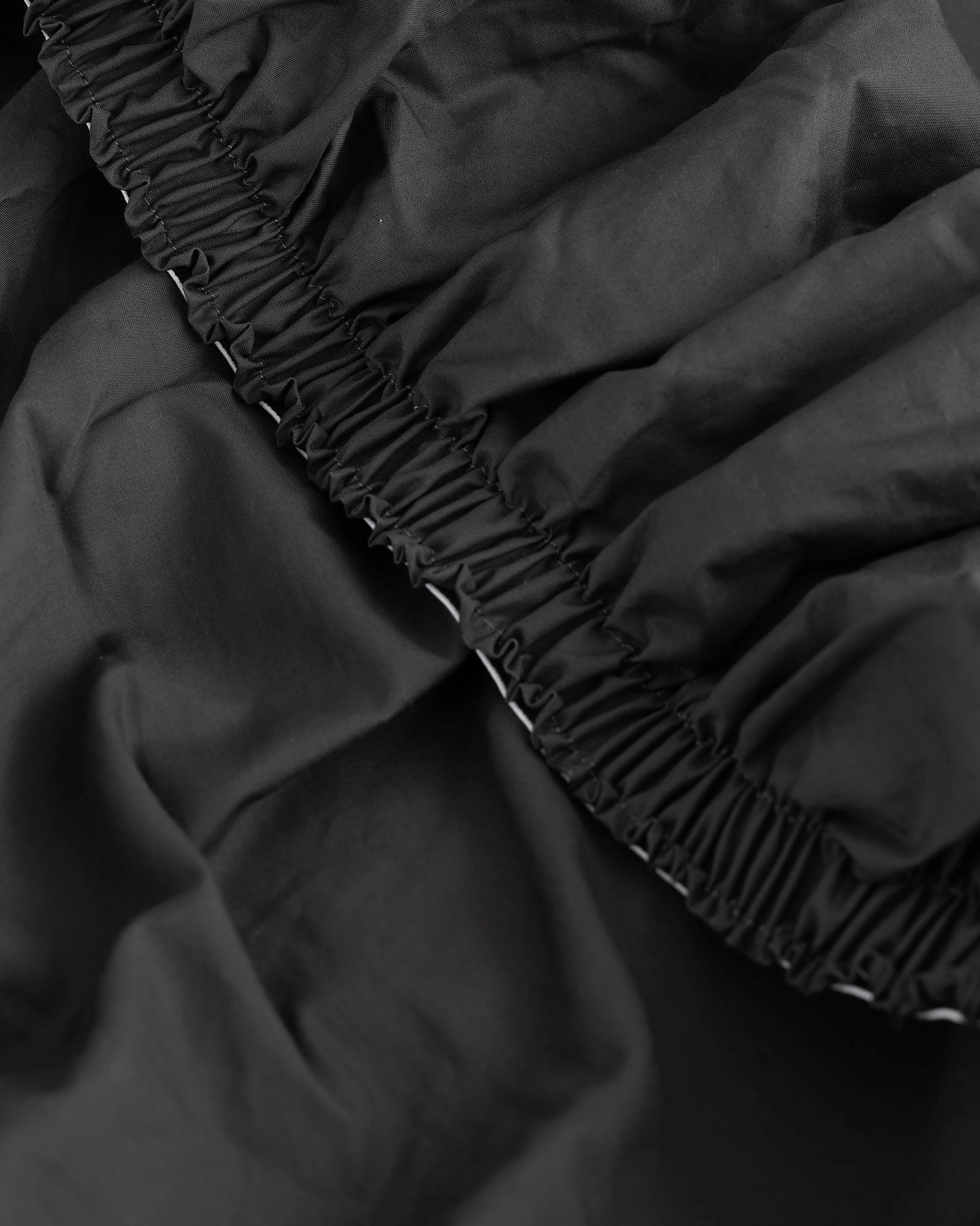 6 Bambury TRUFit Wide Elastic 100% Cotton Deep pocket Full Sheet Set - Queen Bed - Charcoal, 6 of 7