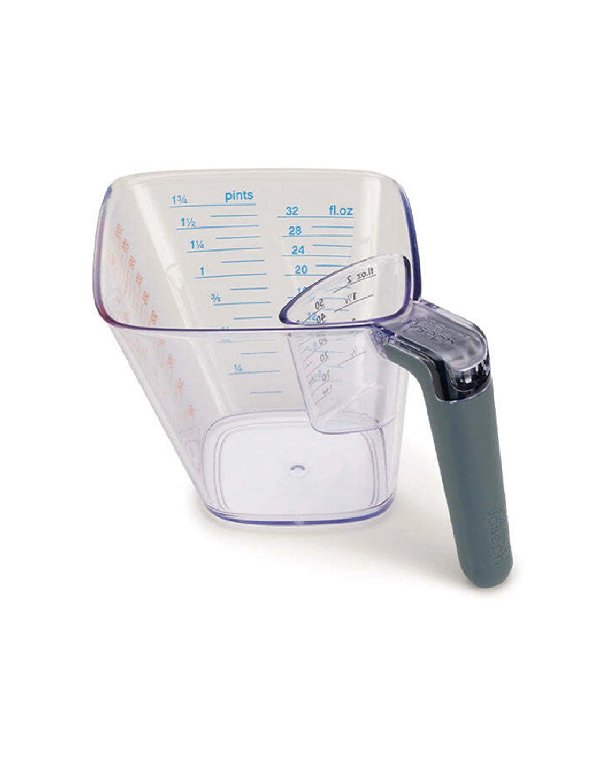 1 Joseph Joseph Align 2-Piece Easy-Read Measuring Jug Set - Clear, 1 of 4