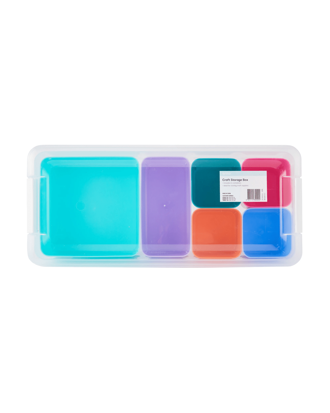 5 6 Piece Craft Storage Box, 5 of 5