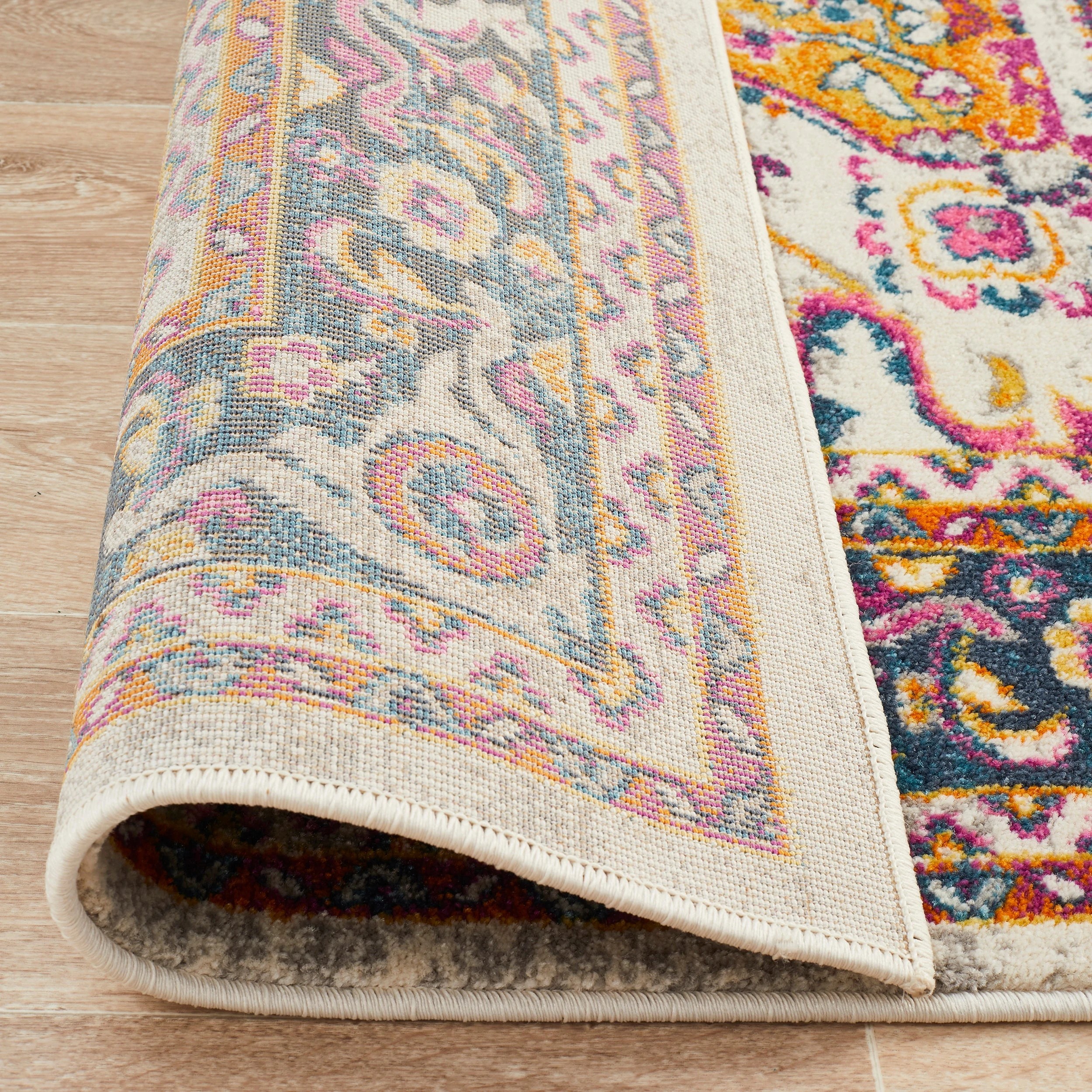 7 Common Ground Rugs Atlas 207 330x240cm - Extra Large Floor Rug - White, 7 of 7