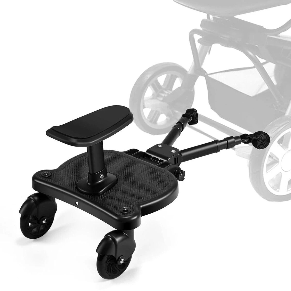 2 AUSWAY Universal Stroller Step Board Travel Pram Seat Attachment, 2 of 4