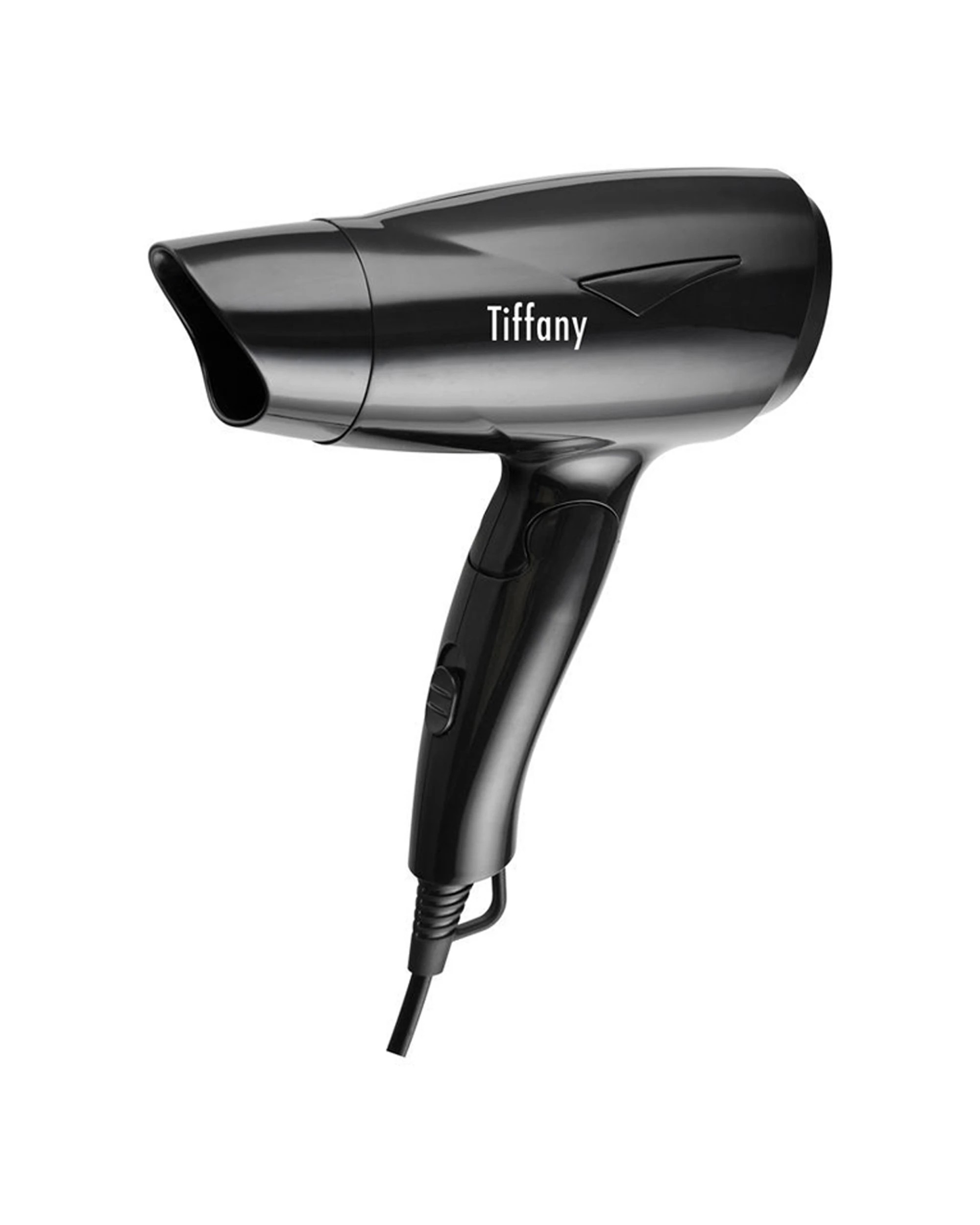 1 Tiffany Hair Dryer 1200W Dc Motor Foldable Handle 2 Heat Settings - Black, 1 of 1
