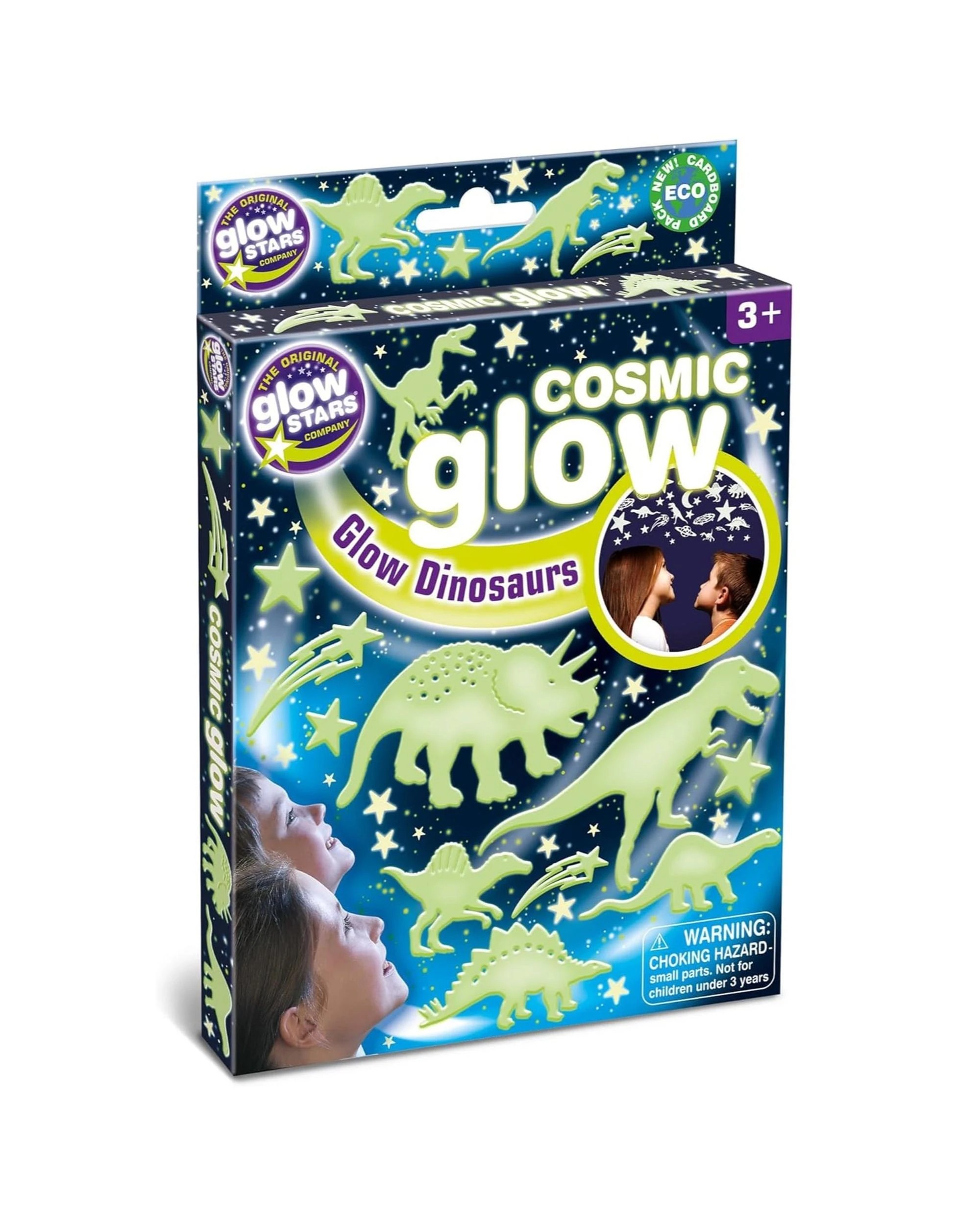 1 Original Glow Stars Cosmic Glow Dinosaurs 12 Pieces, 1 of 3