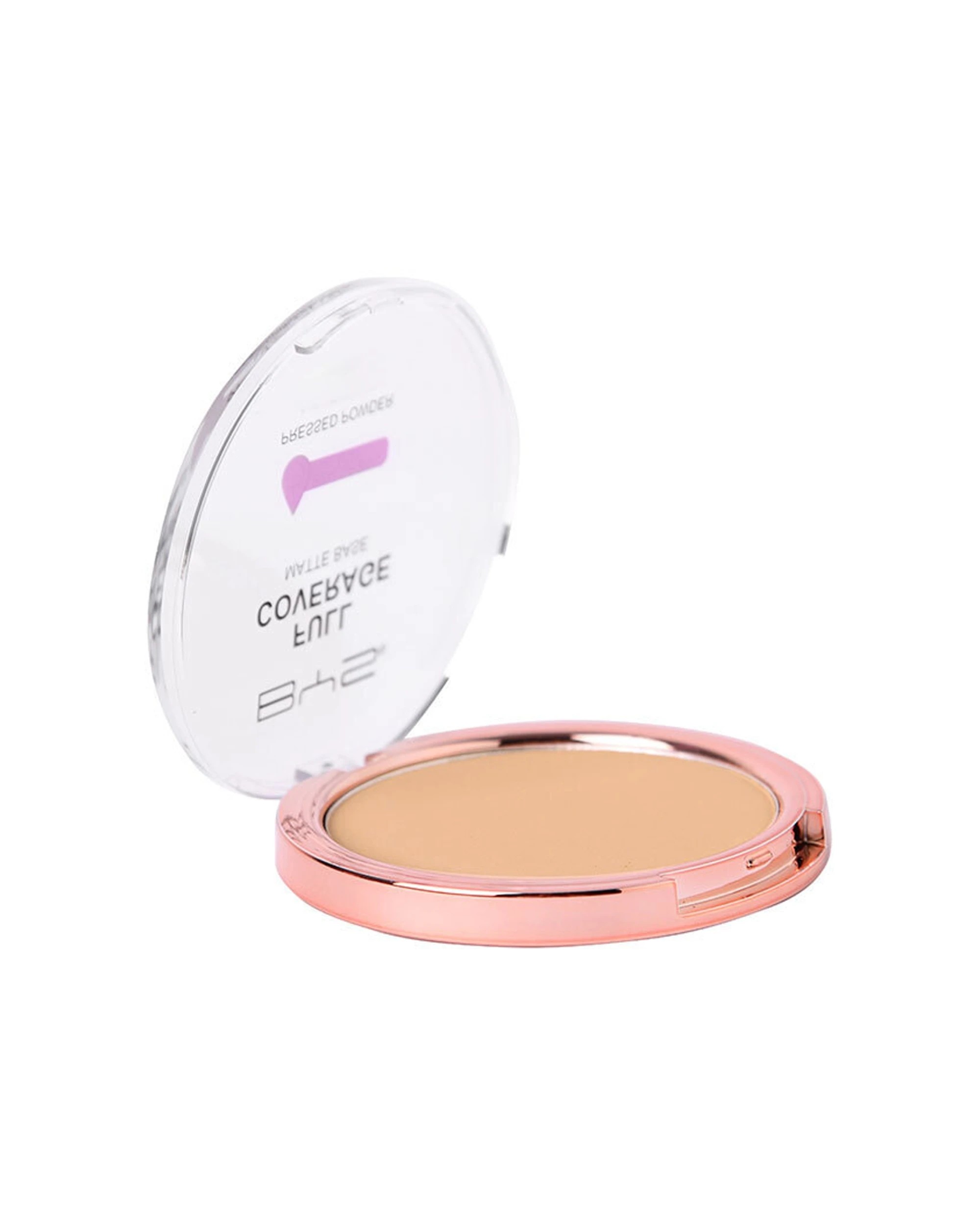 4 BYS Full Coverage Pressed Powder Medium Makeup Cosmetics - Beige, 4 of 4