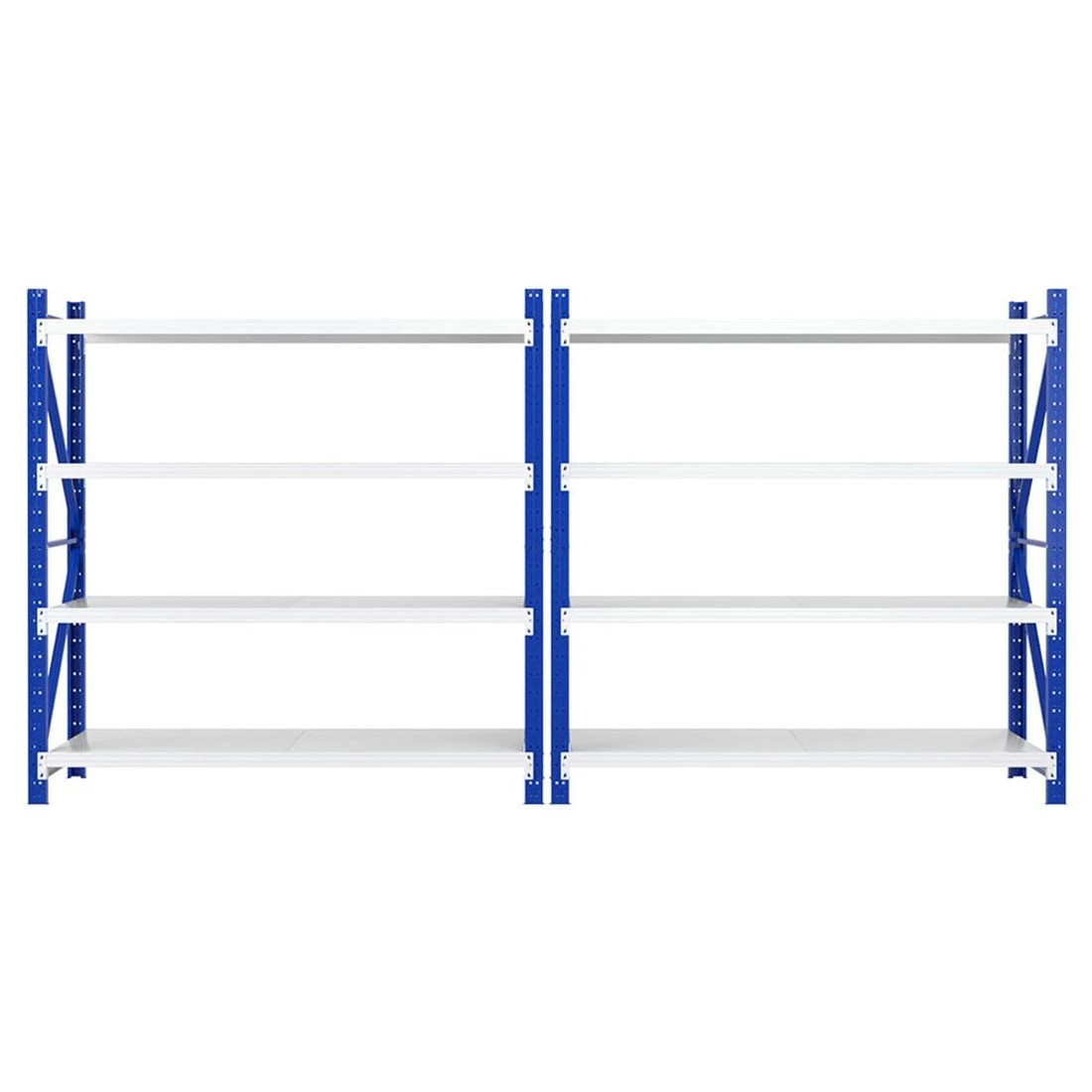 1 Giantz 4Mx2M Garage Shelving Warehouse Rack - Multi, 1 of 4