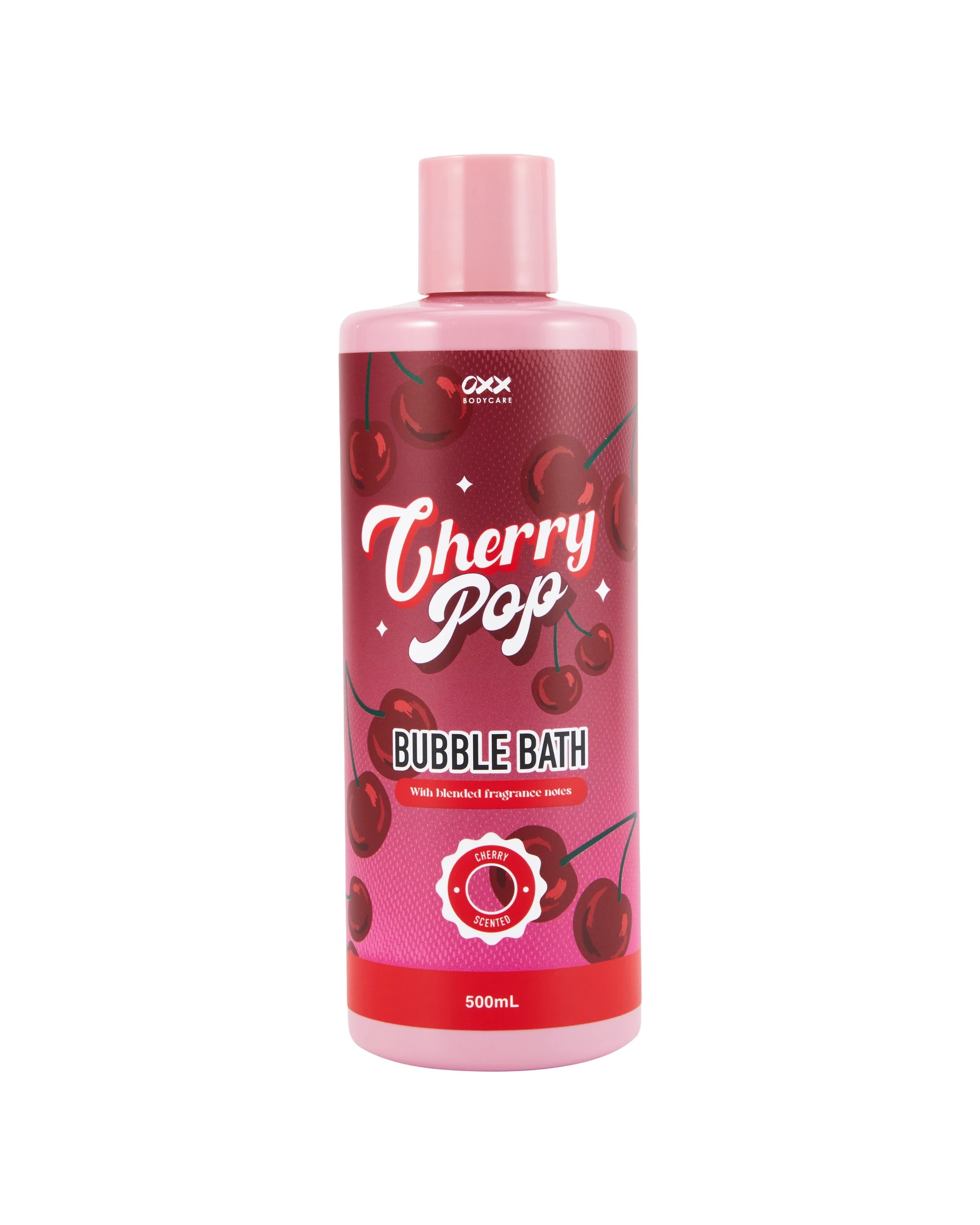 1 OXX Bodycare Cherry Pop Bubble Bath 500ml - Cherry Scented, 1 of 3