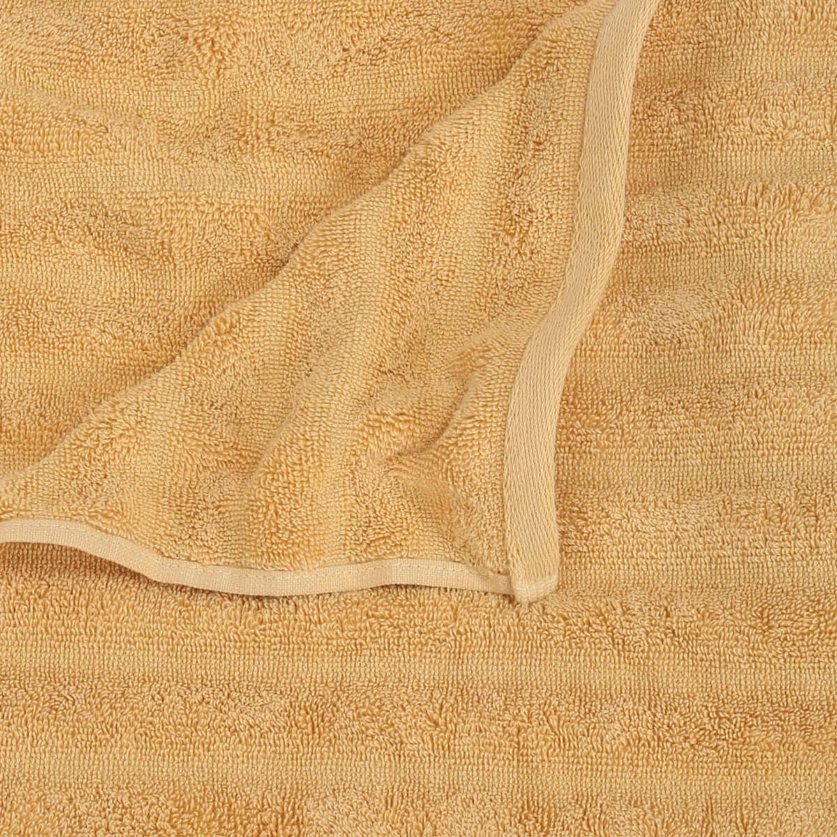 2 Thick Ribbed Australian Cotton Bath Towel - Wheat, 2 of 4