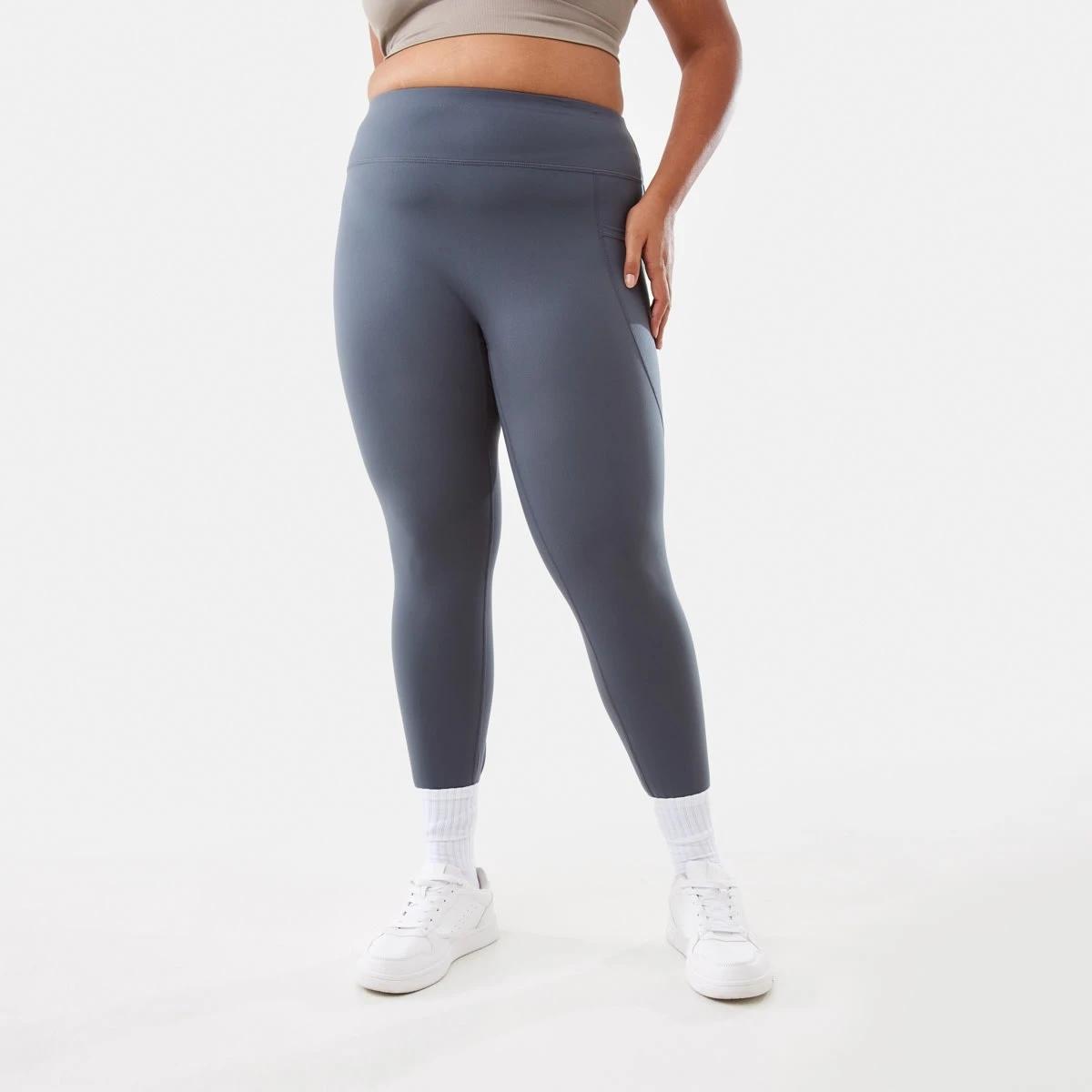 3 Active Womens Ultrasoft Leggings HARMONY GREY, 3 of 8