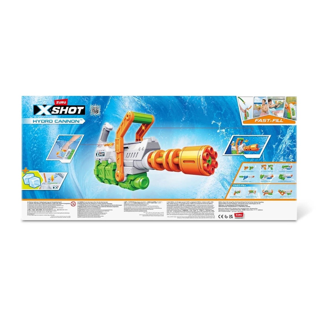 9 Zuru X-Shot Fast-Fill Hydro Cannon Water Blaster, 9 of 9