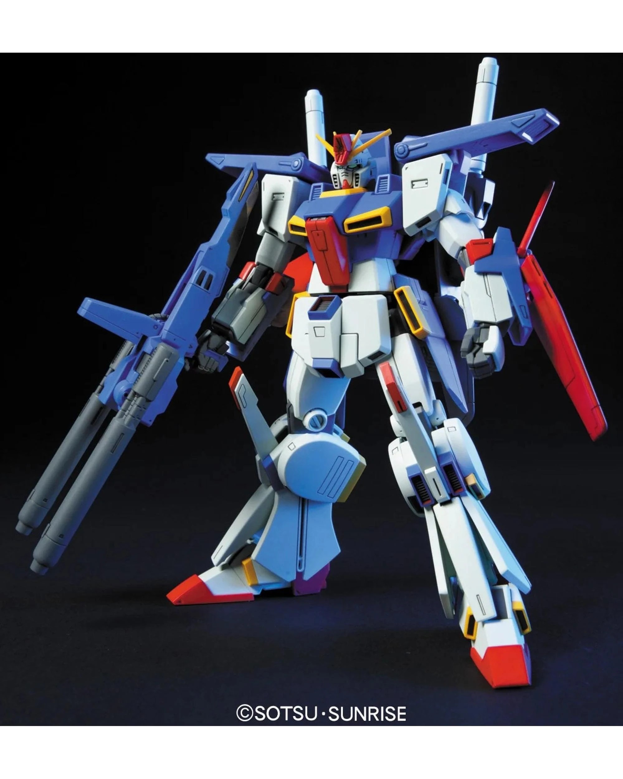 3 Bandai Gundam HGUC MSZ-010 ZZ Gundam 1/144 Model Kit, 3 of 8