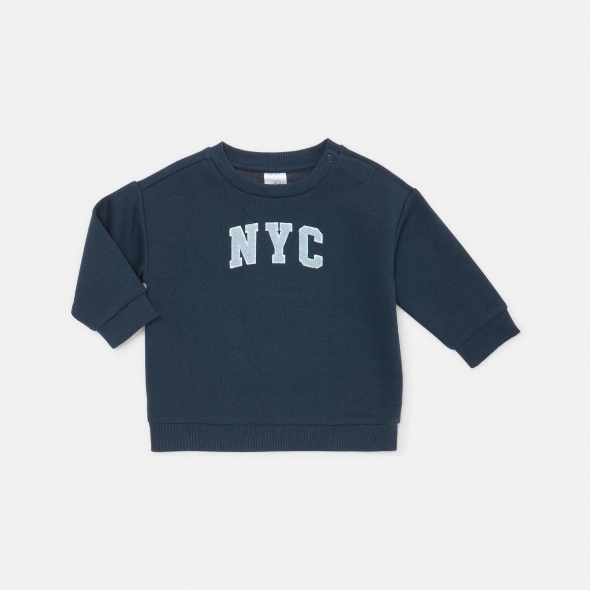 1 Drop Shoulder Sweatshirt Nvy Nyc, 1 of 4