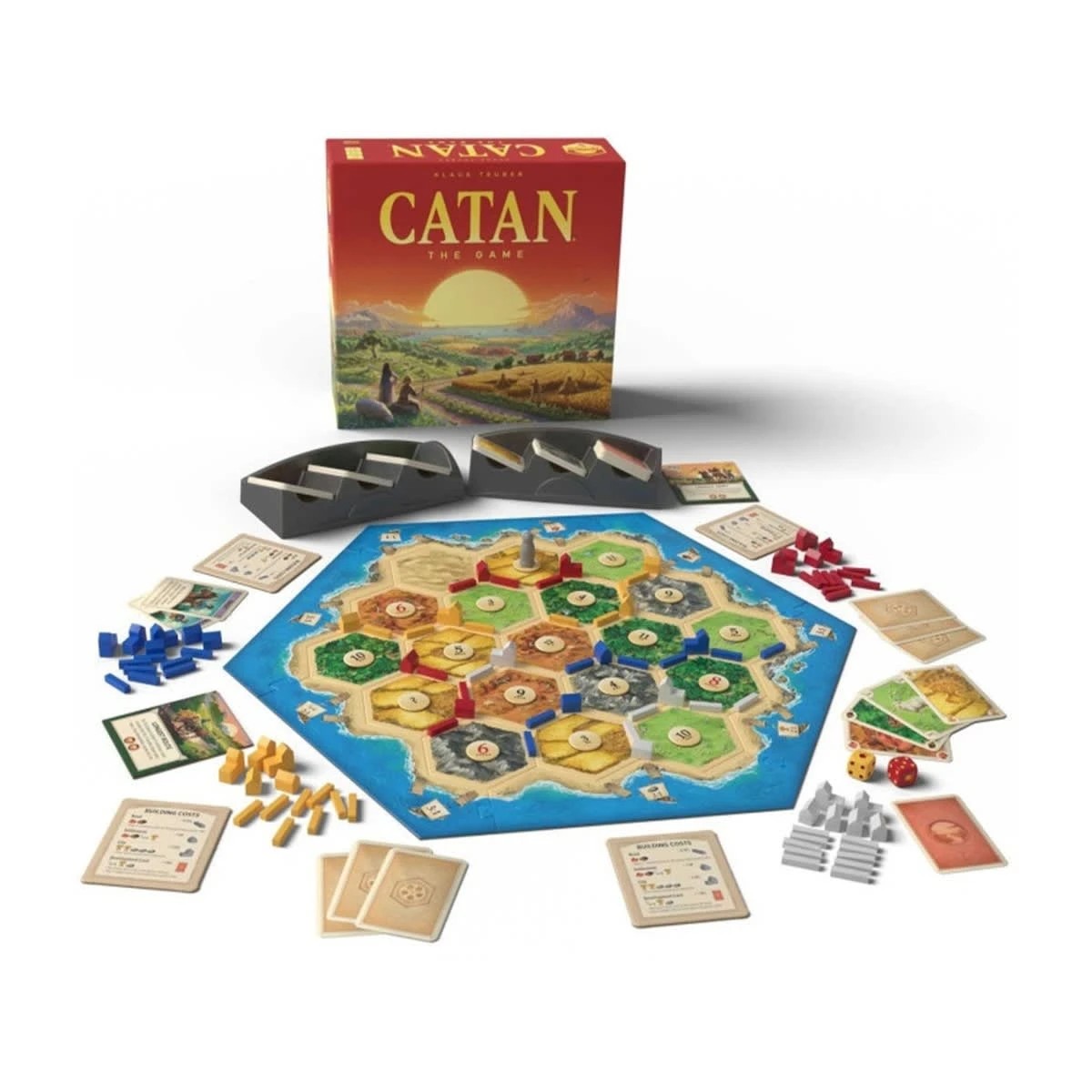 2 Klaus Teuber Catan: The Game, 2 of 2
