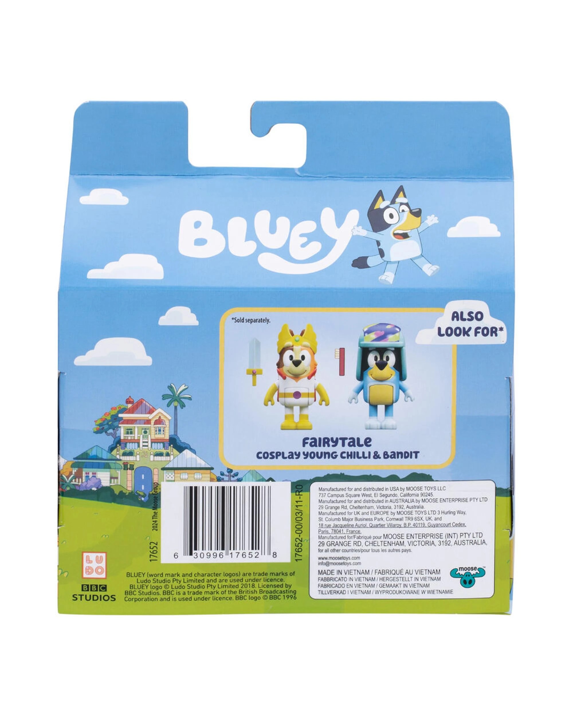7 Bluey Figure 2 Pack Series 12 Surprise Blaster Suit Bluey and Chucky, 7 of 7