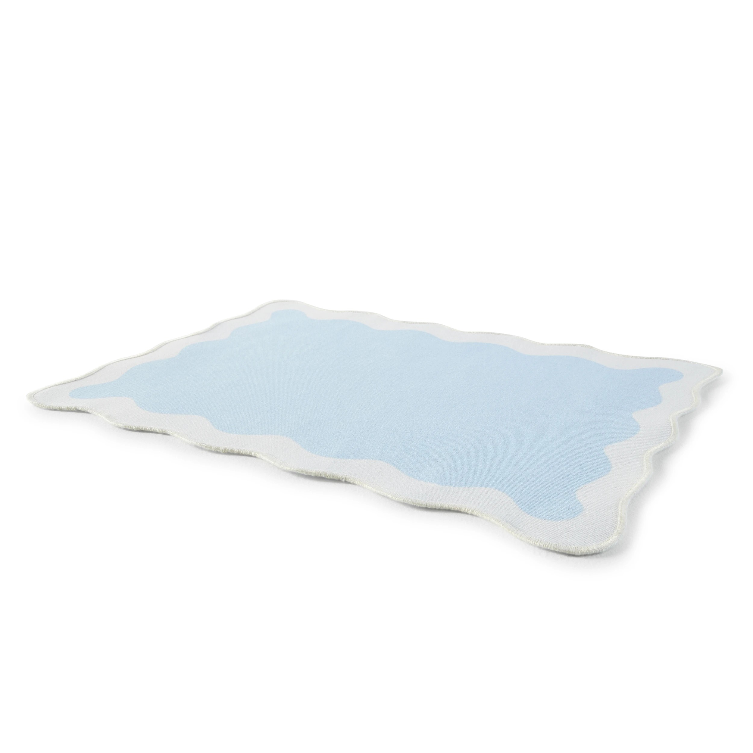 1 Blue Wave Edge Placemat, 1 of 5