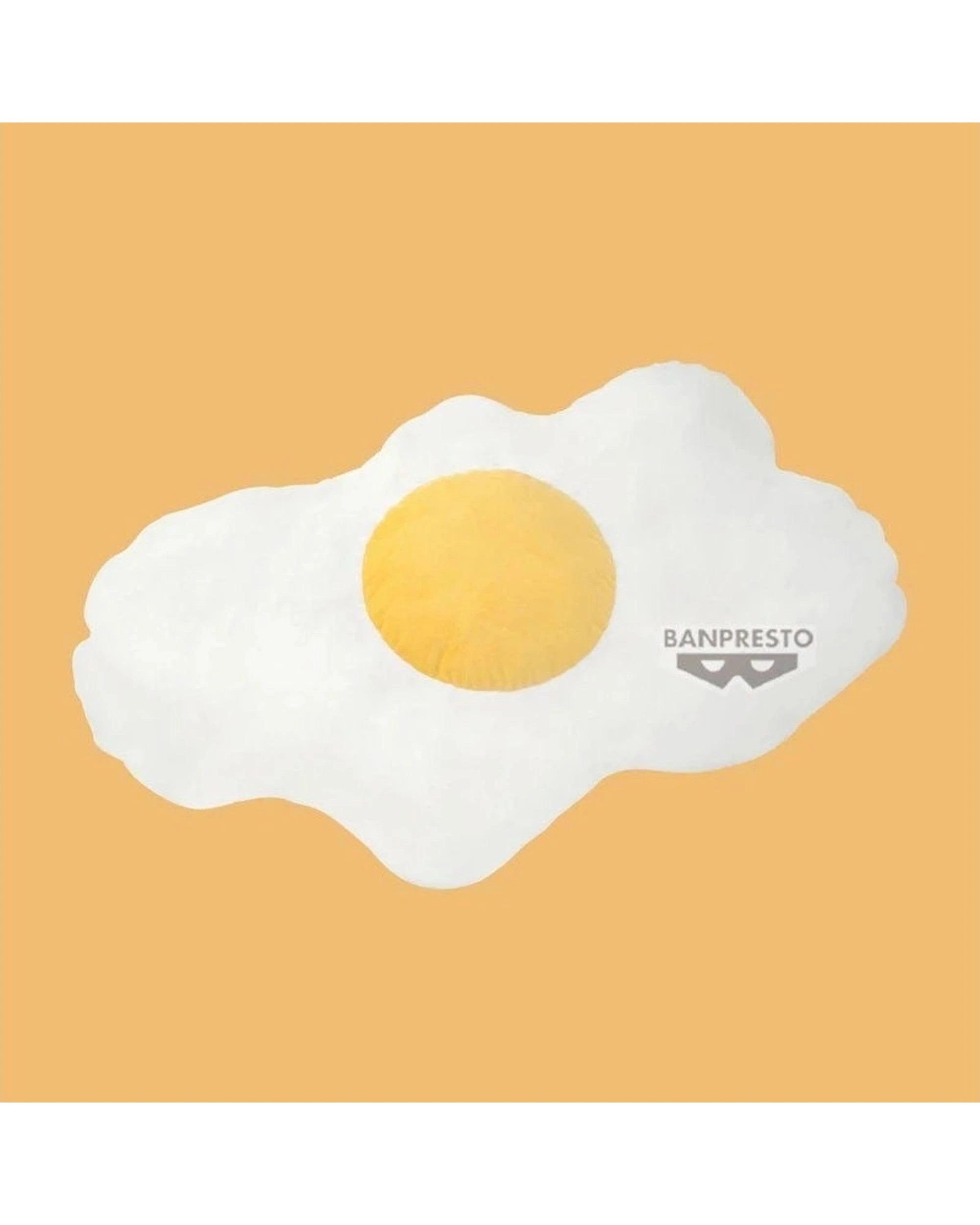 2 Banpresto Food Series Fried Egg Jumbo Plush, 2 of 6