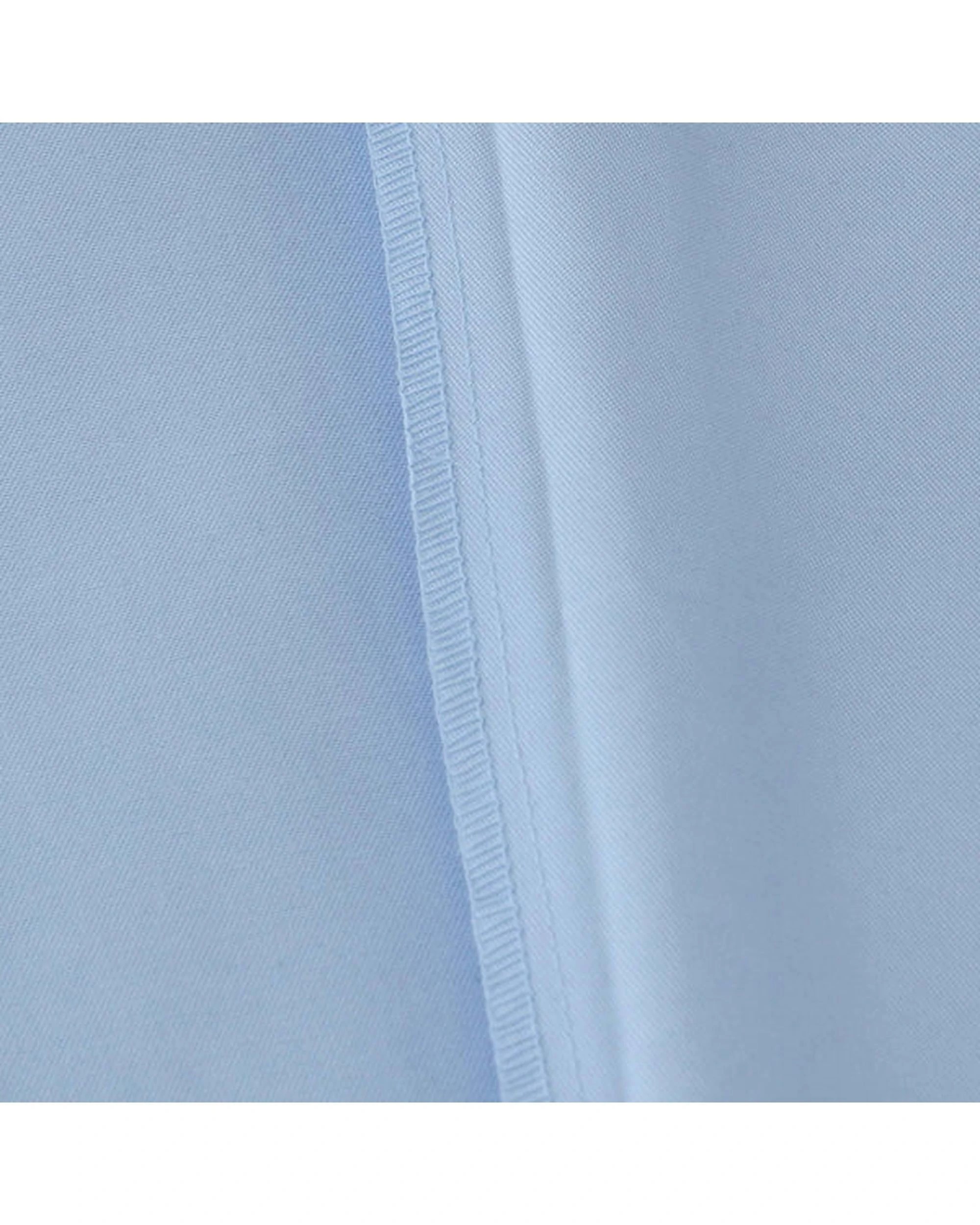 6 Amsons Single Quilt Cover Set, Double-Brushed Microfiber, Hidden Zip, Blue, Includes Pillowcases
 - Single Bed
 - blue, 6 of 6