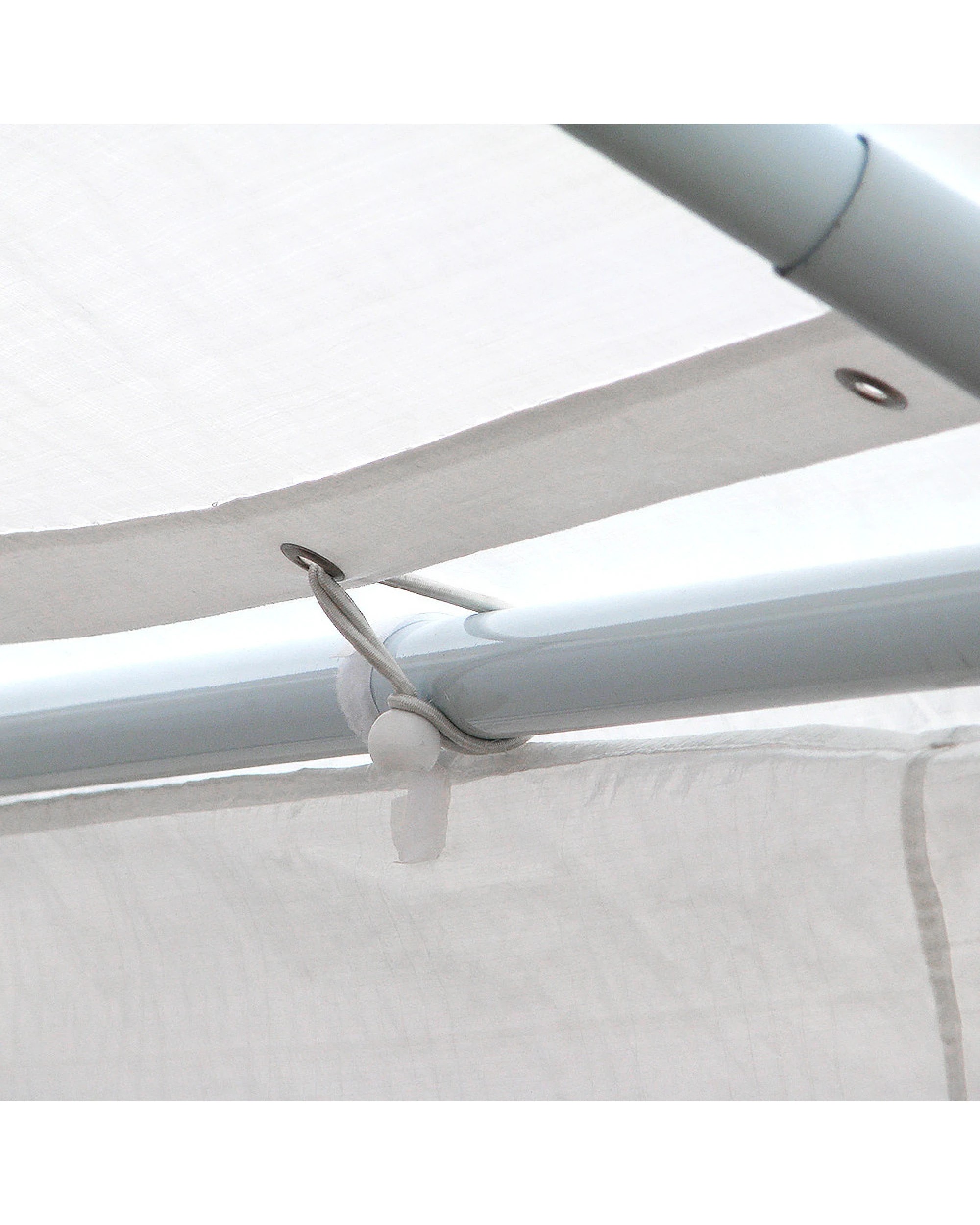 2 Wallaroo Premium 4x8 Outdoor Event Marquee - White, 2 of 3