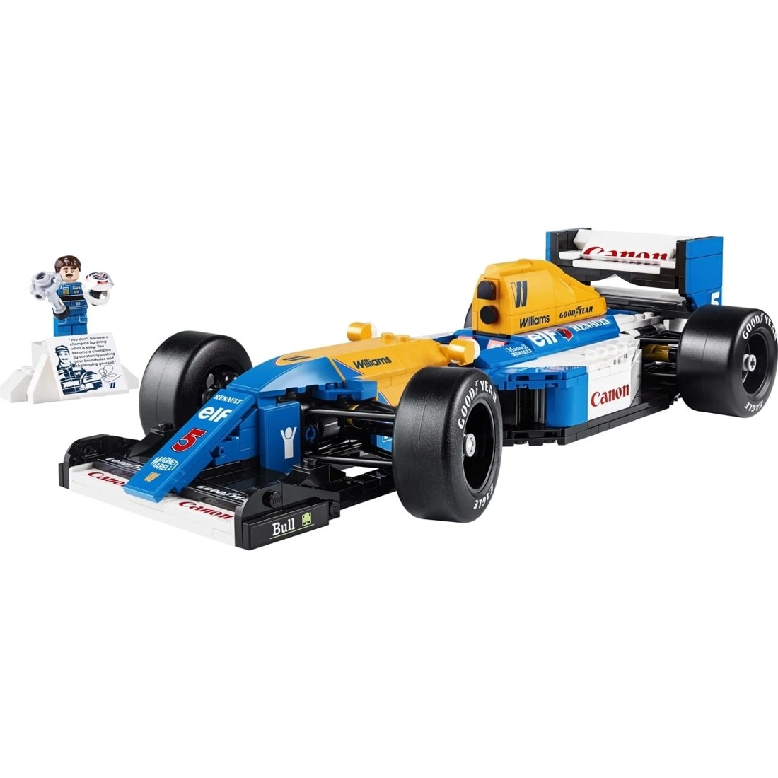 3 LEGO Icons Williams Racing FW14B & Nigel Mansell 10353, 3 of 10
