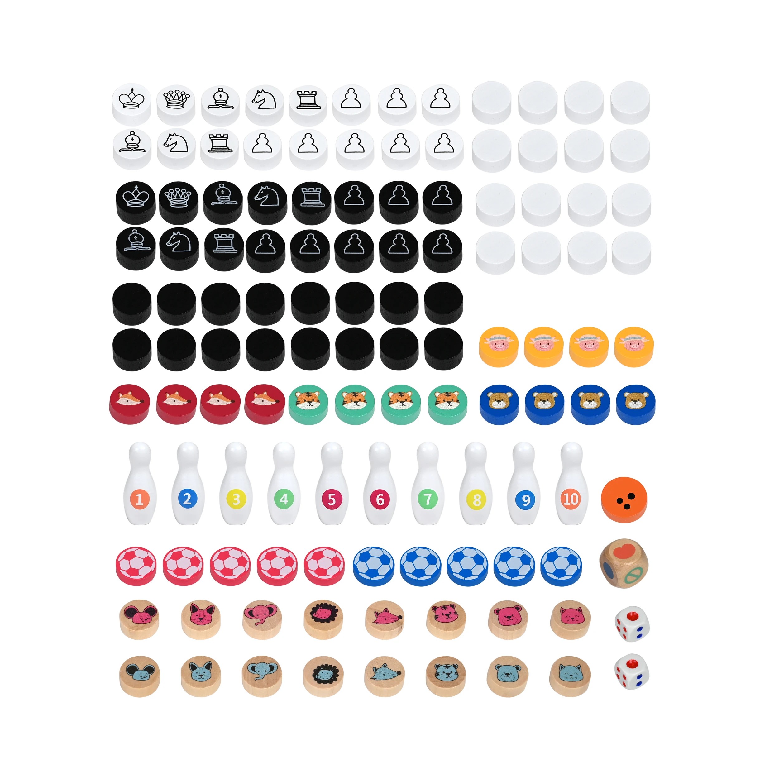 8 20-in-1 Mega Game Board Set, 8 of 10