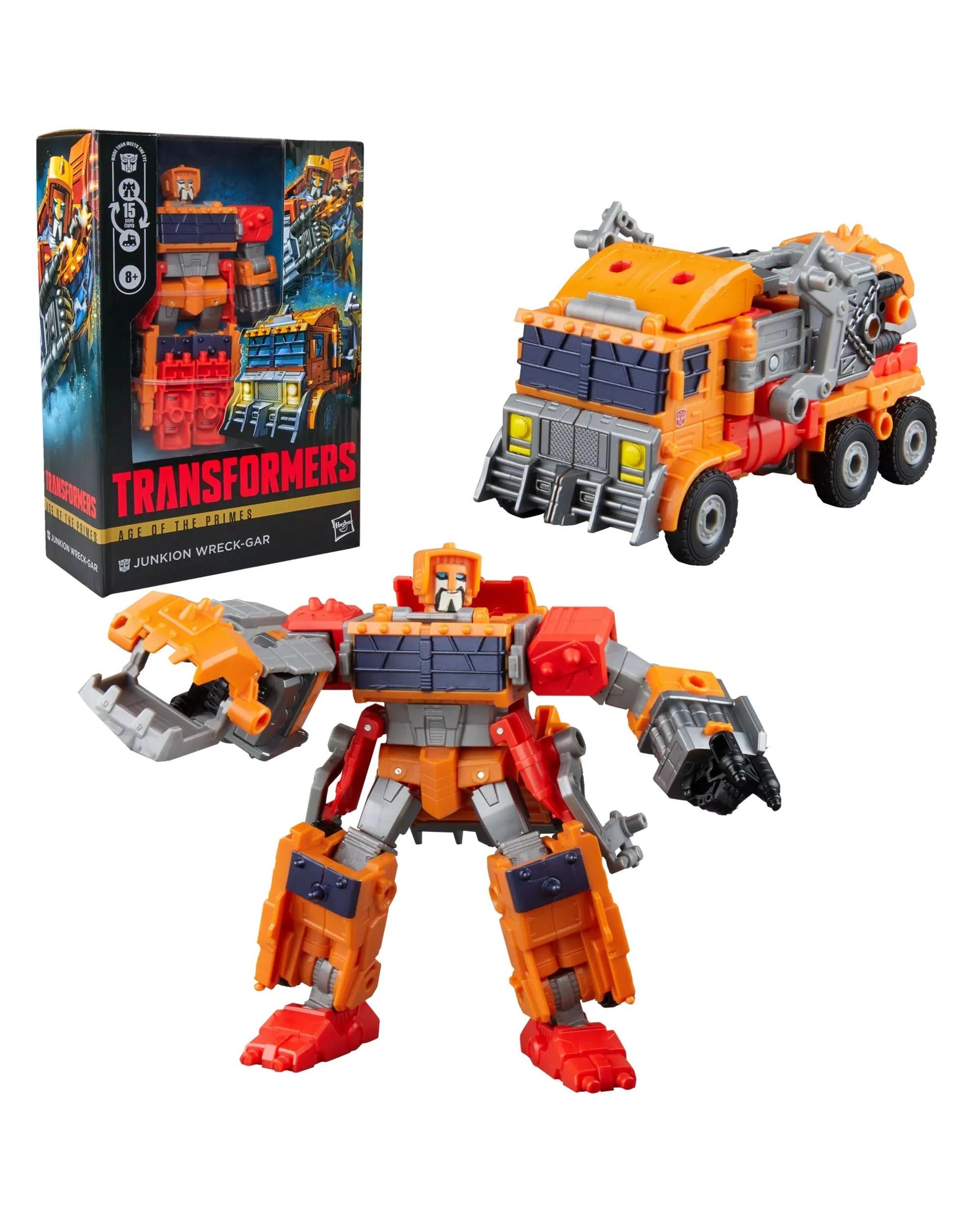 1 Transformers: Age of the Primes Voyager Class Junkion Wreck-Gar, 1 of 10