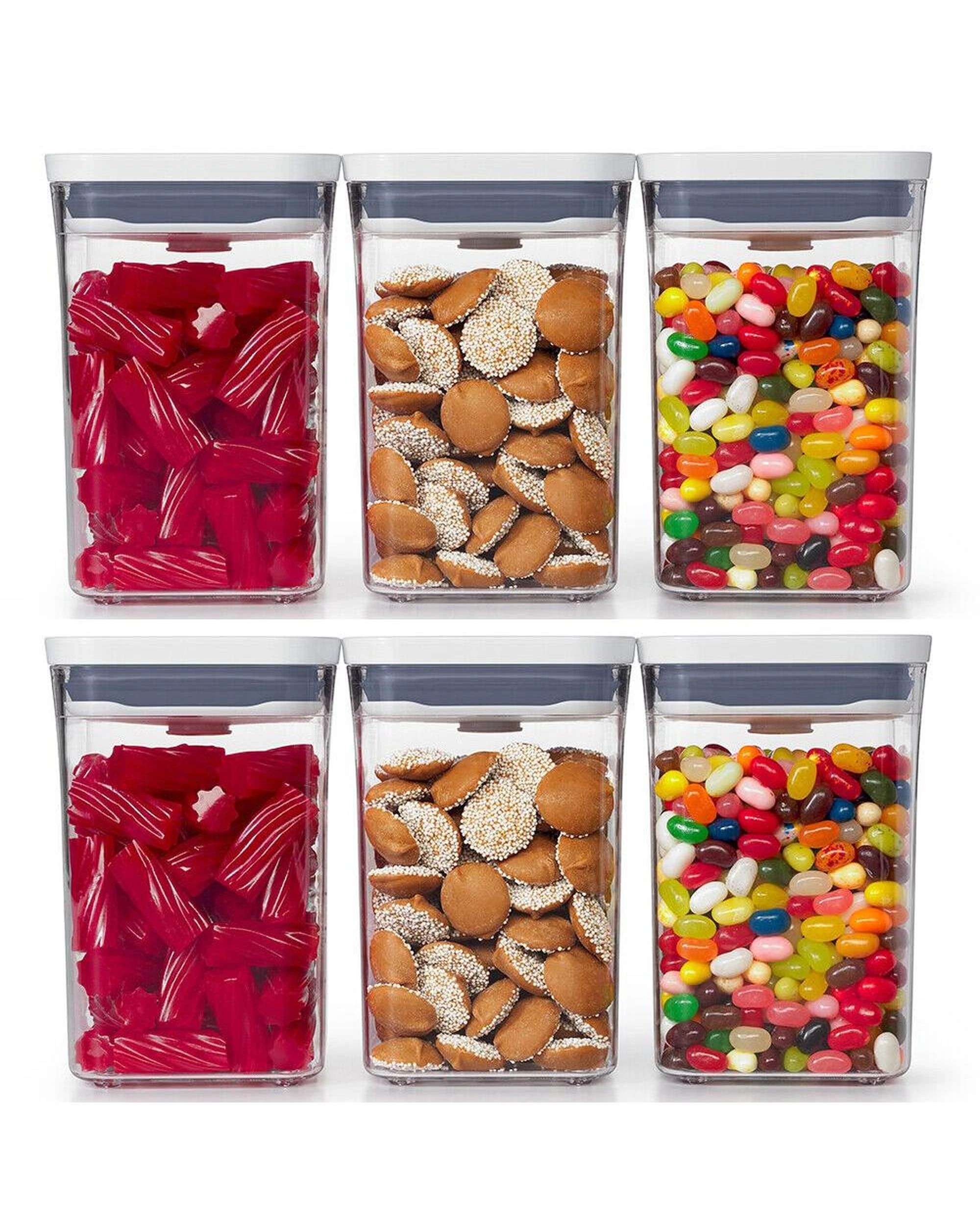1 OXO Good Grips POP 2.0 Air Tight 1L Container Set 6 Piece, 1 of 7