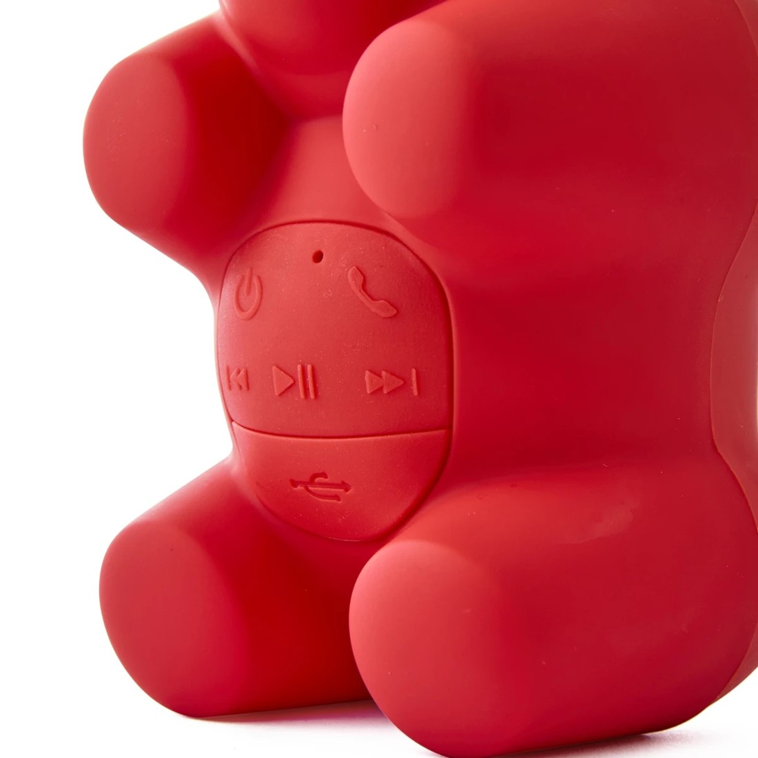 7 Splash Proof Speaker Bear - Red, 7 of 10