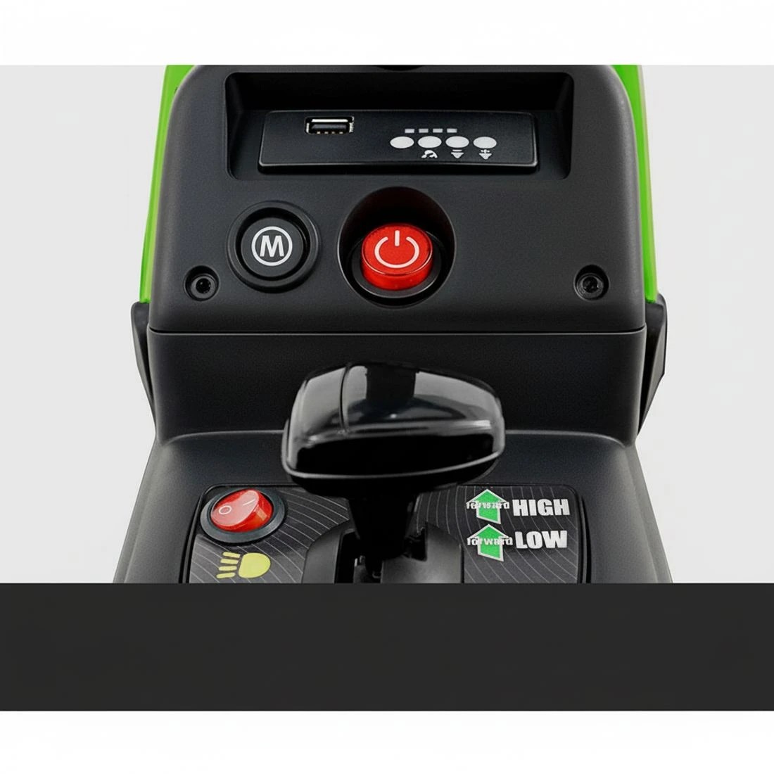 4 Rigo Kids Electric Ride On Car Tractor Toy Cars 12V - Green, 4 of 4