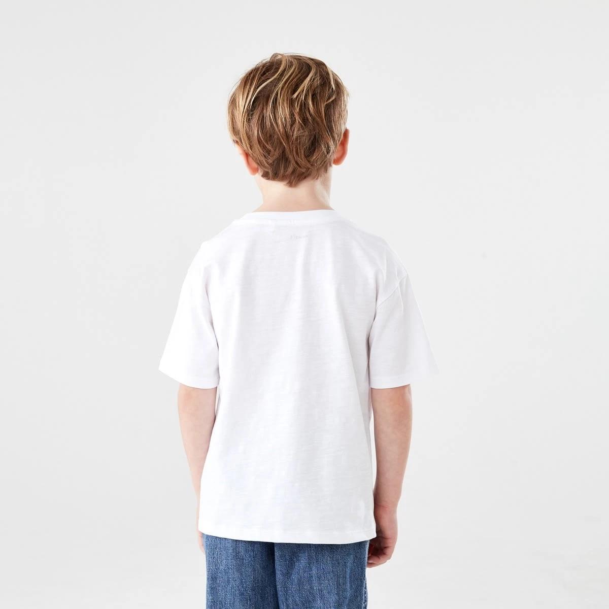 2 Plain Cotton T-shirt WHITE, 2 of 6