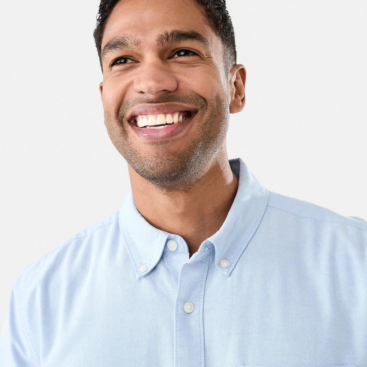 4 Long Sleeve Oxford Shirt LIGHT BLUE, 4 of 7