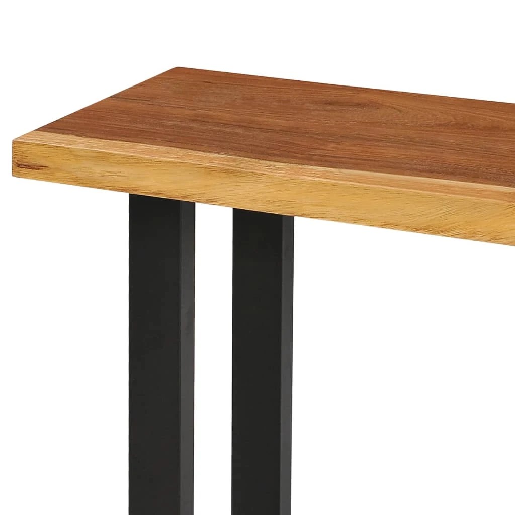 4 vidaXL Console Table Solid Suar Wood - Brown, 4 of 6