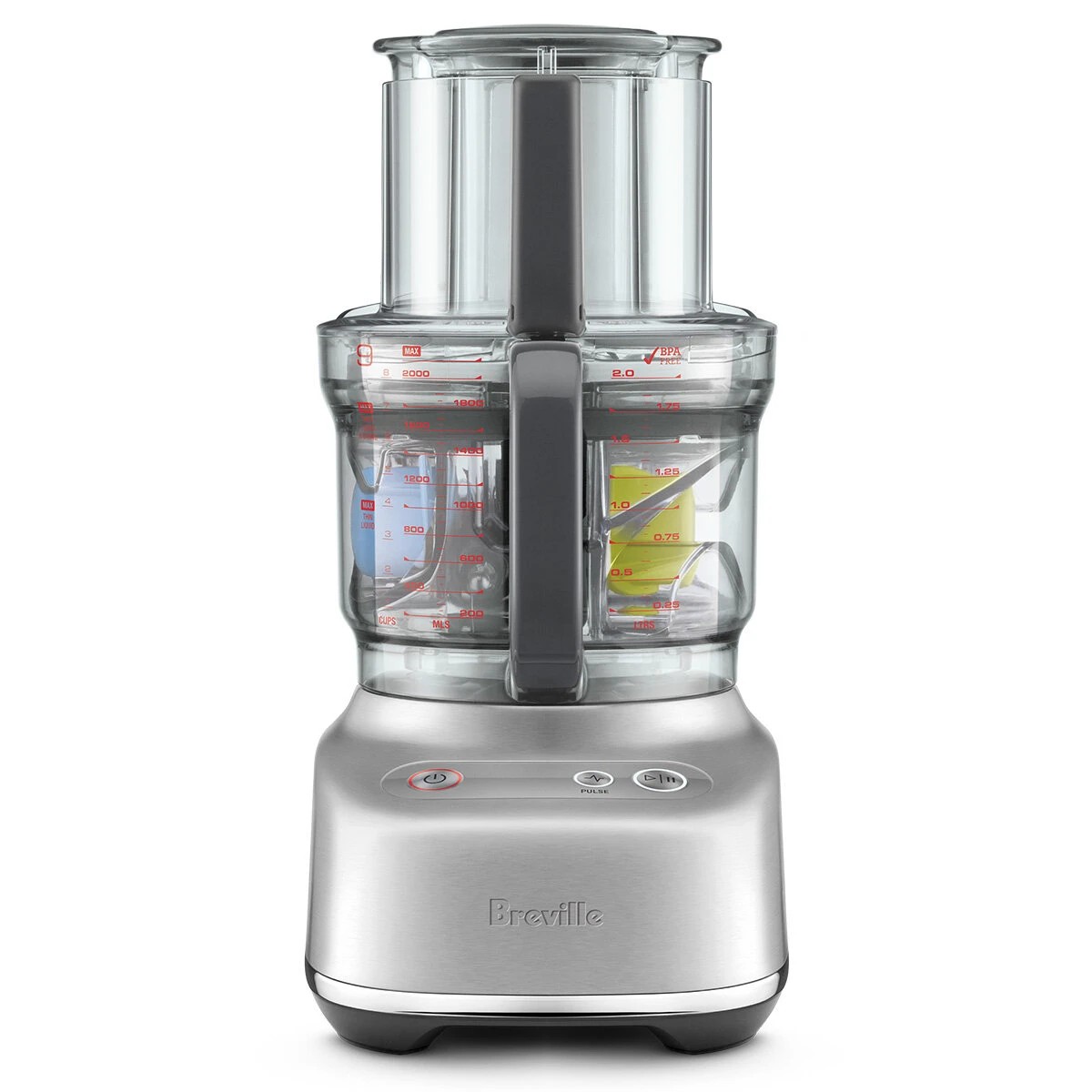 3 Breville The Kitchen Wizz 9 Food Processor - Stainless Steel - STAINLESS STEEL, 3 of 5