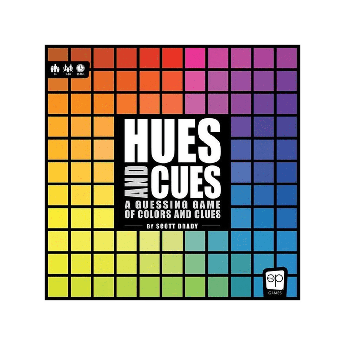 3 The Op Games | usaopoly Hues and Cues A Guessing Game of Colours and Clues Board Game, 3 of 3