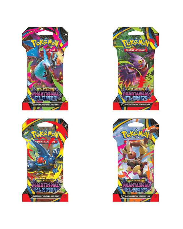 Pokemon Trading Card Game: Mega Evolution - Phantasmal Flames Blisters - Asso
