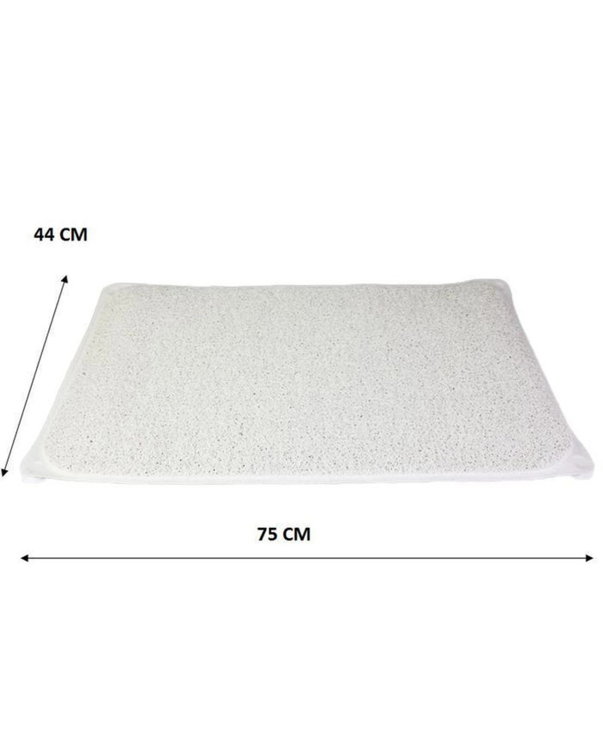 4 BR Home Anti-Slip Loofah Shower Rug with Water Drainage, 4 of 6
